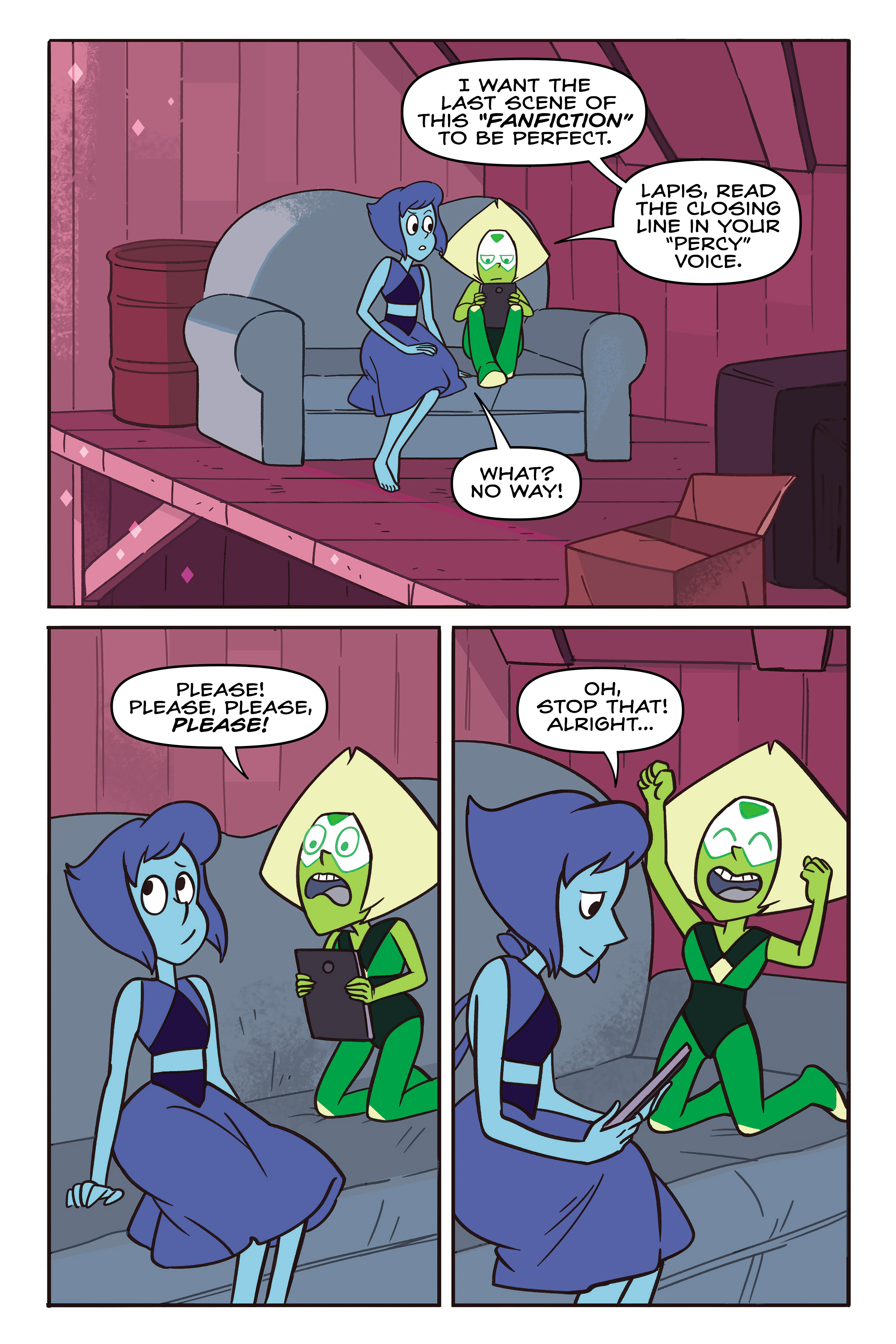 Steven Universe: Camp Pining Play (2019): Chapter 1 - Page 9