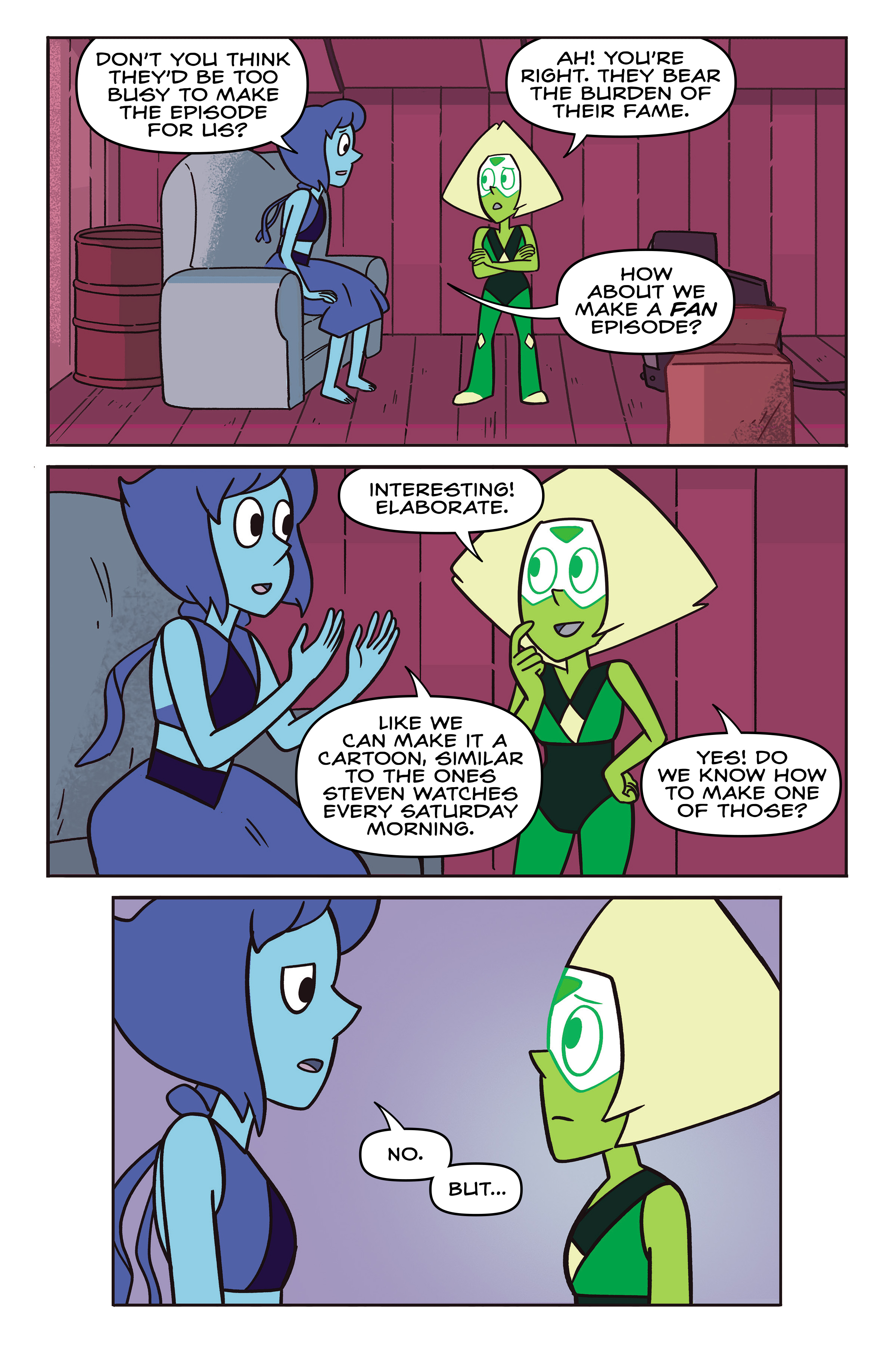 Steven Universe: Camp Pining Play (2019): Chapter 1 - Page 14