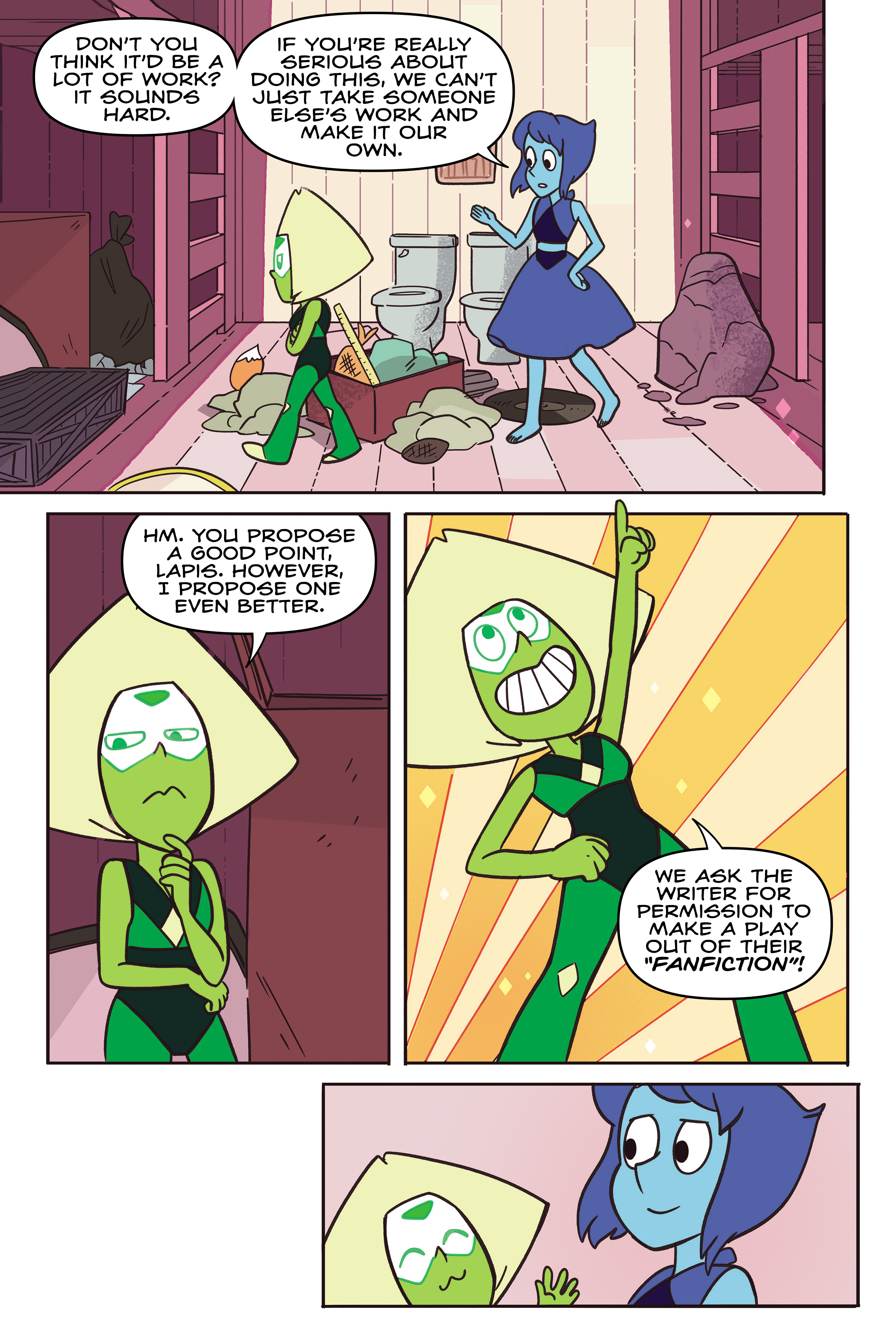 Steven Universe: Camp Pining Play (2019): Chapter 1 - Page 19