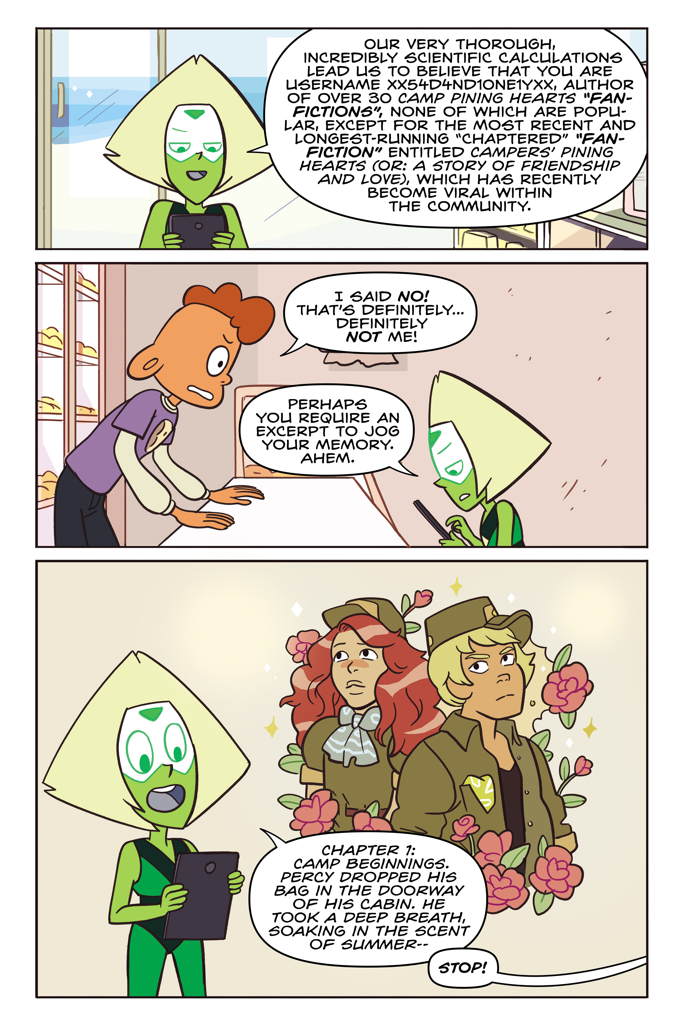 Steven Universe: Camp Pining Play (2019): Chapter 1 - Page 24