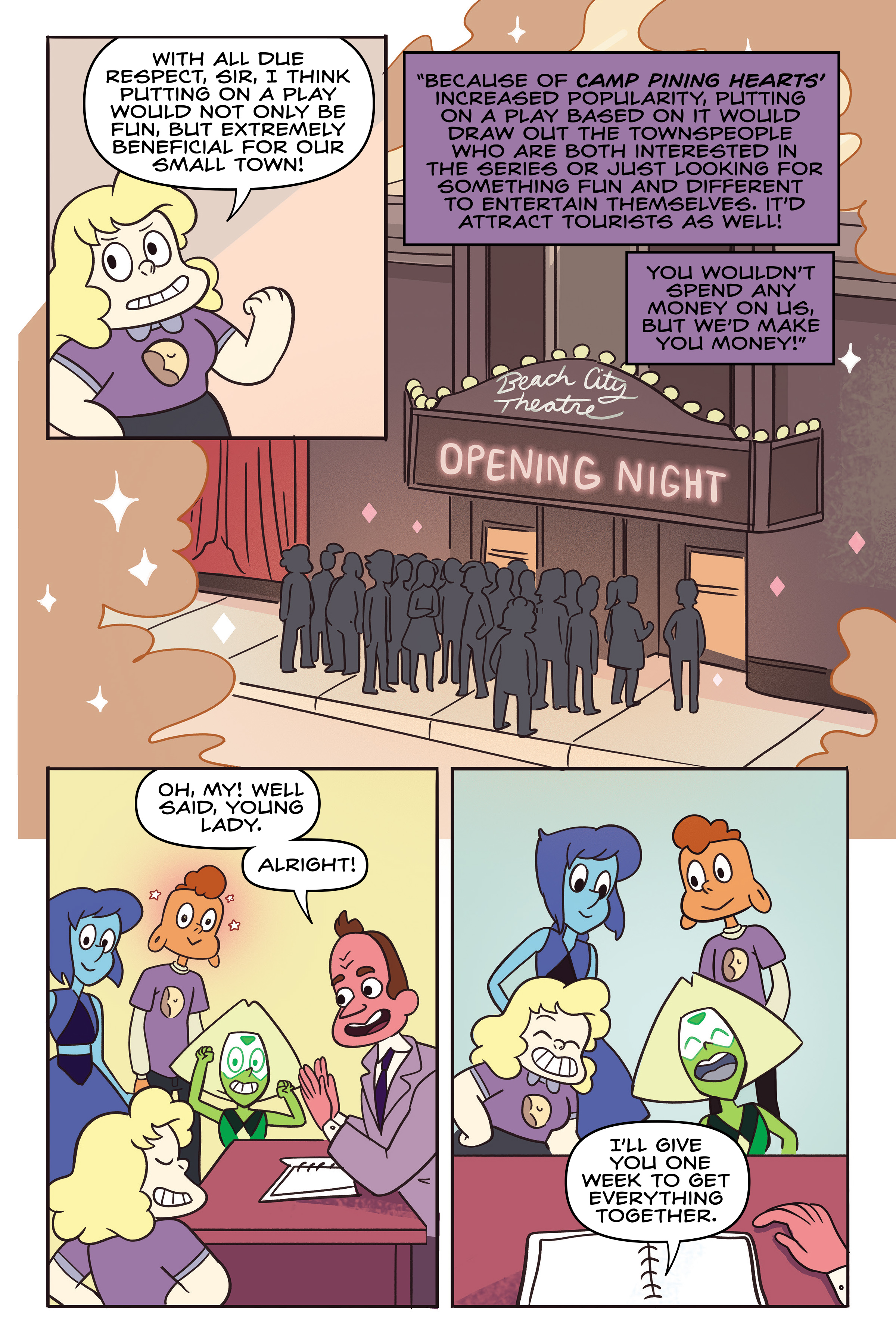 Steven Universe: Camp Pining Play (2019): Chapter 1 - Page 32