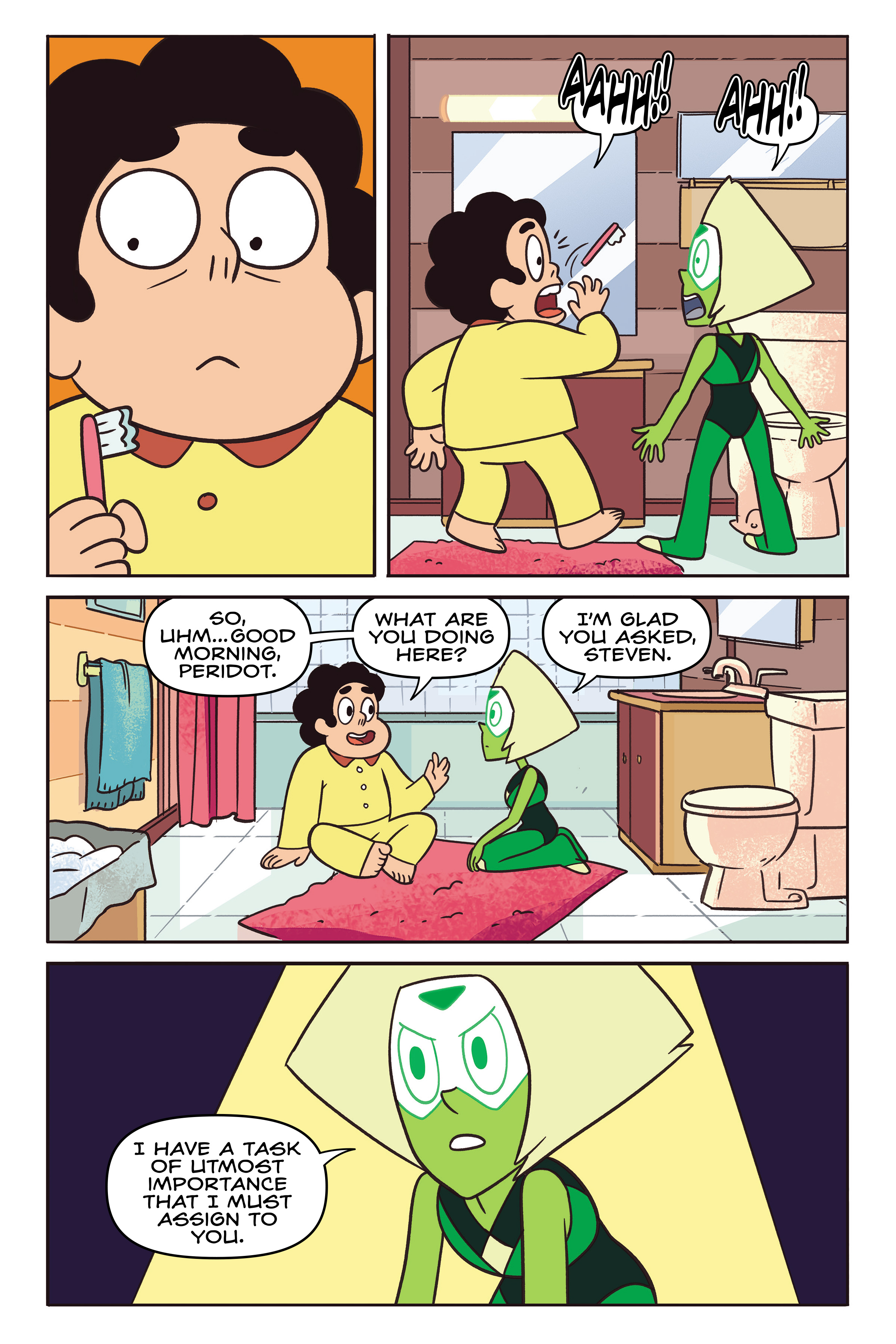 Steven Universe: Camp Pining Play (2019): Chapter 1 - Page 39