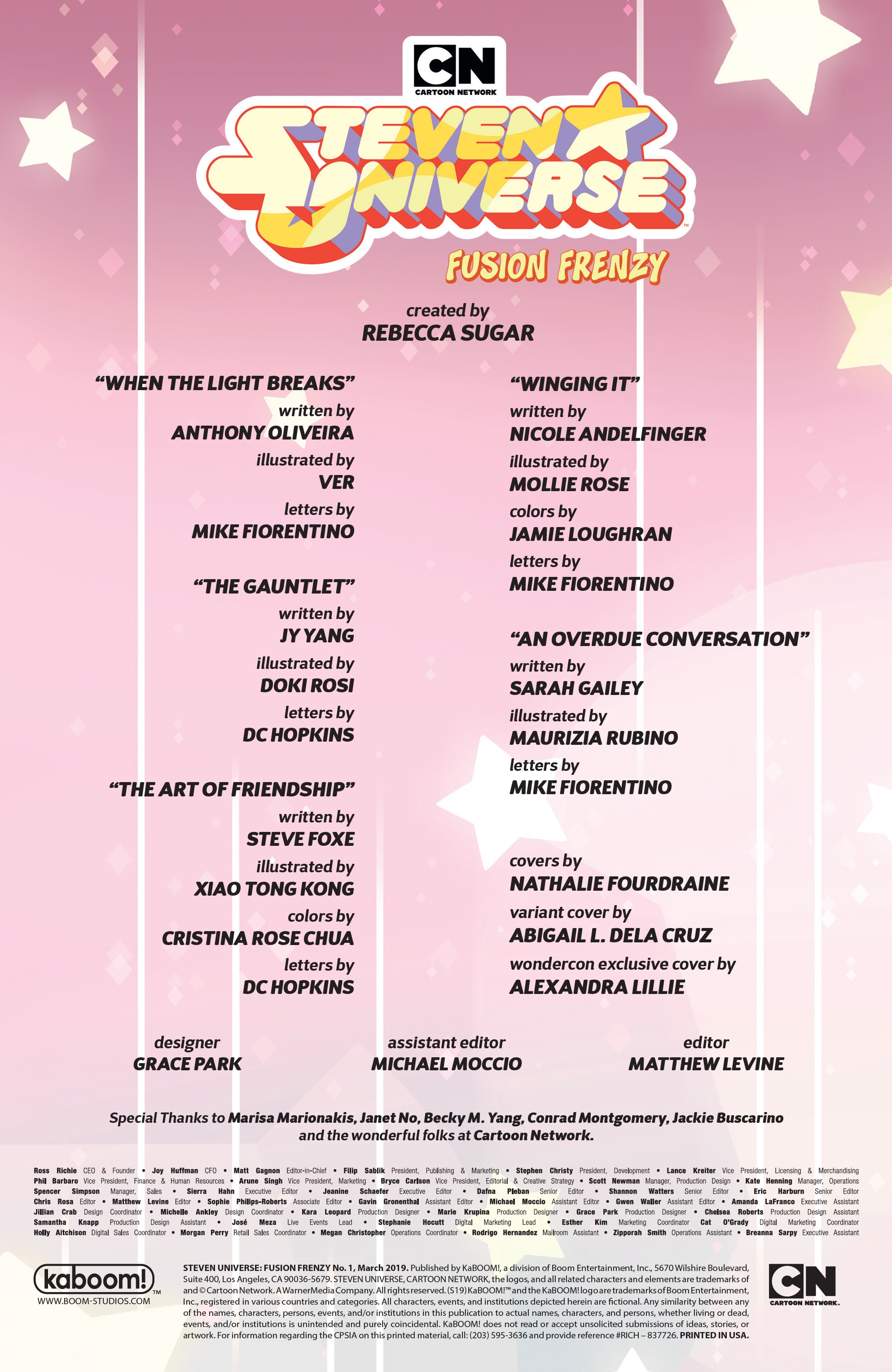 Steven Universe: Fusion Frenzy (2019-): Chapter 1 - Page 2