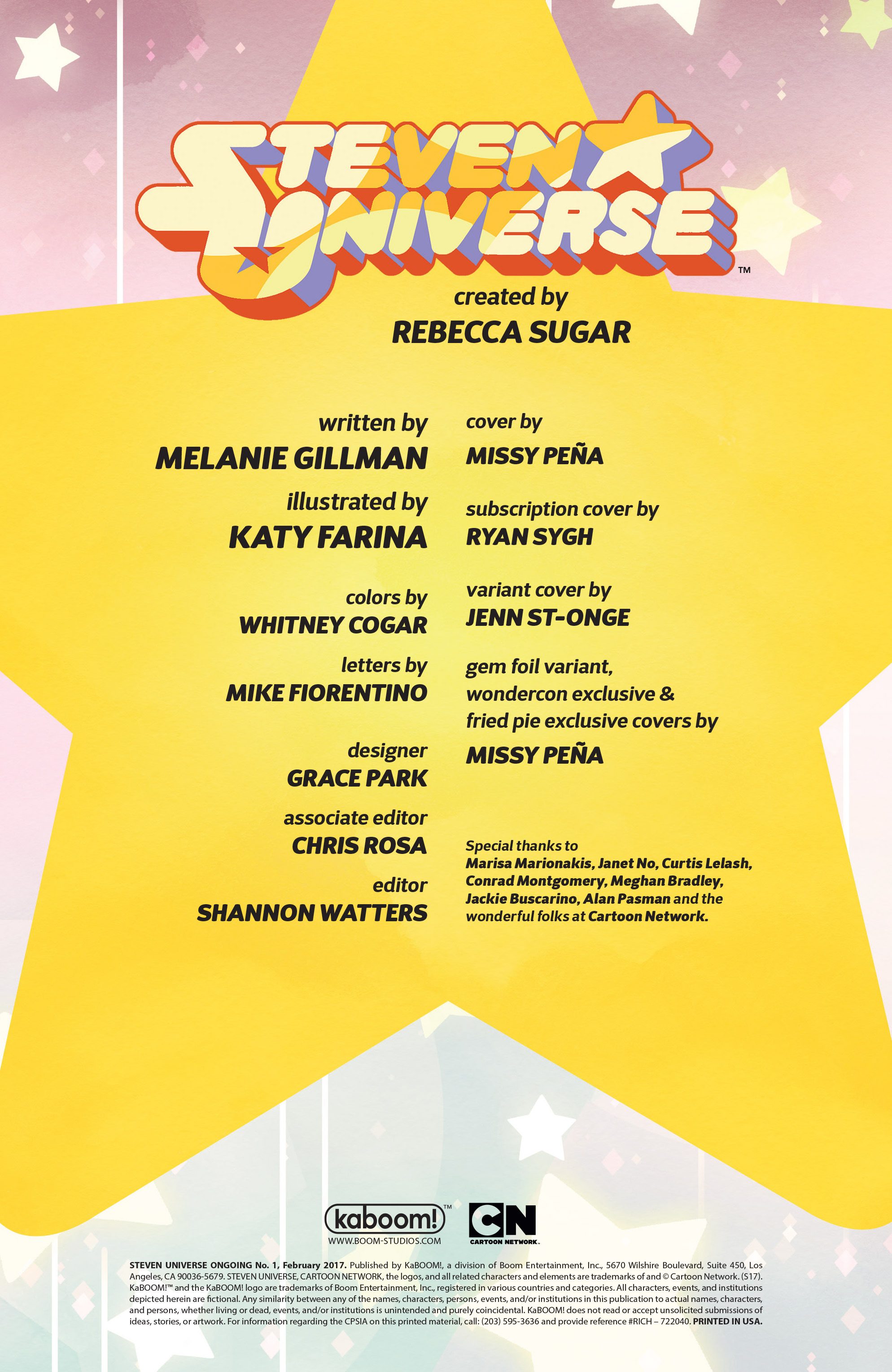 Steven Universe Ongoing (2017): Chapter 1 - Page 3