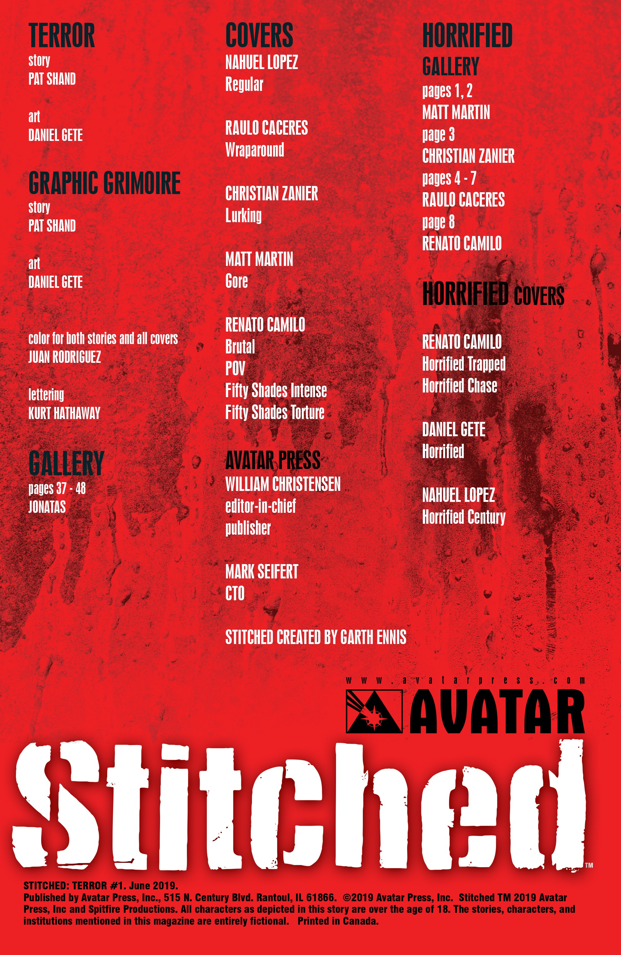 Stitched: Terror (2019-): Chapter 1 - Page 2
