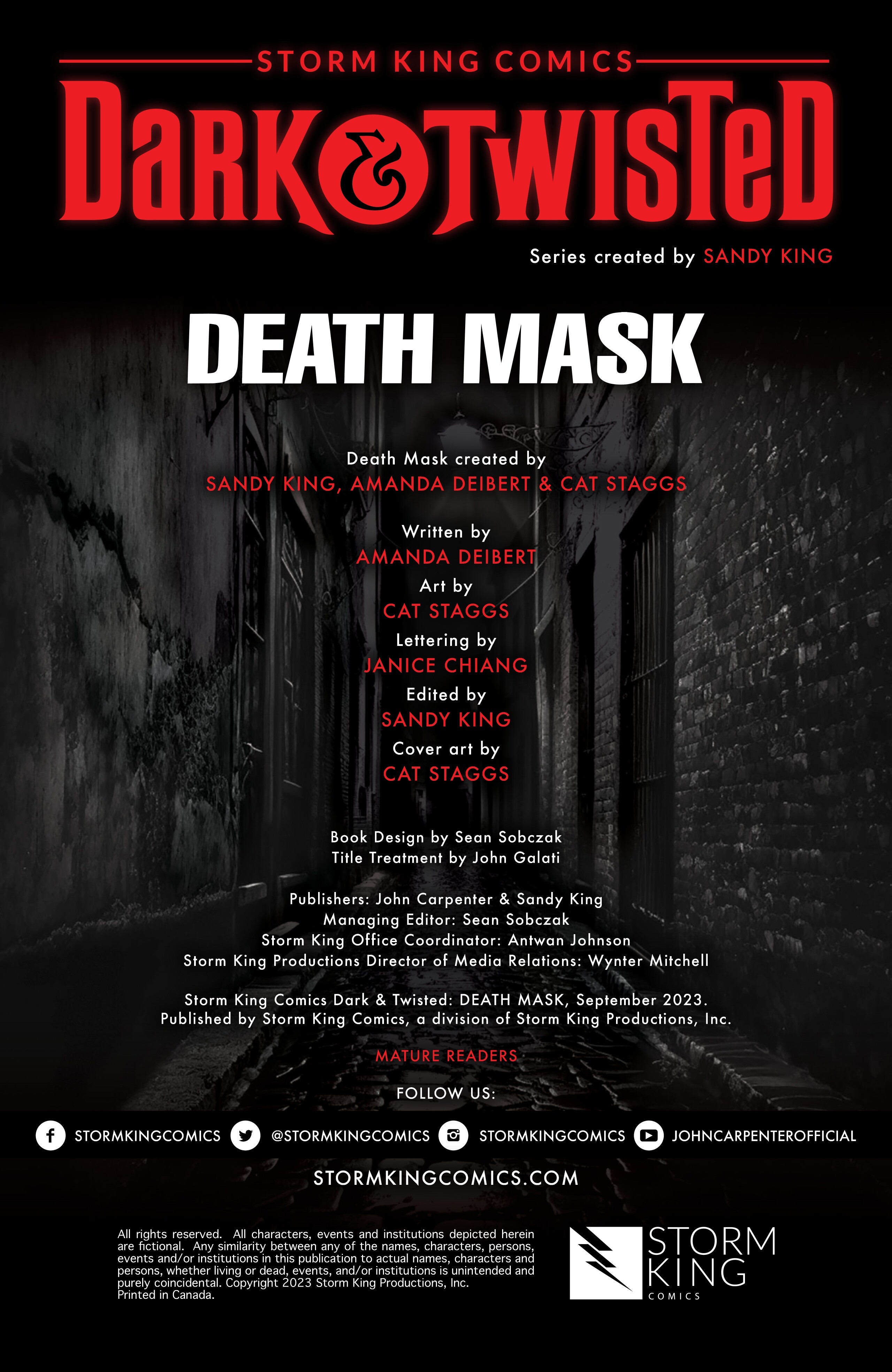 Storm King Comics Dark & Twisted: Death Mask (2023): Chapter TP - Page 4