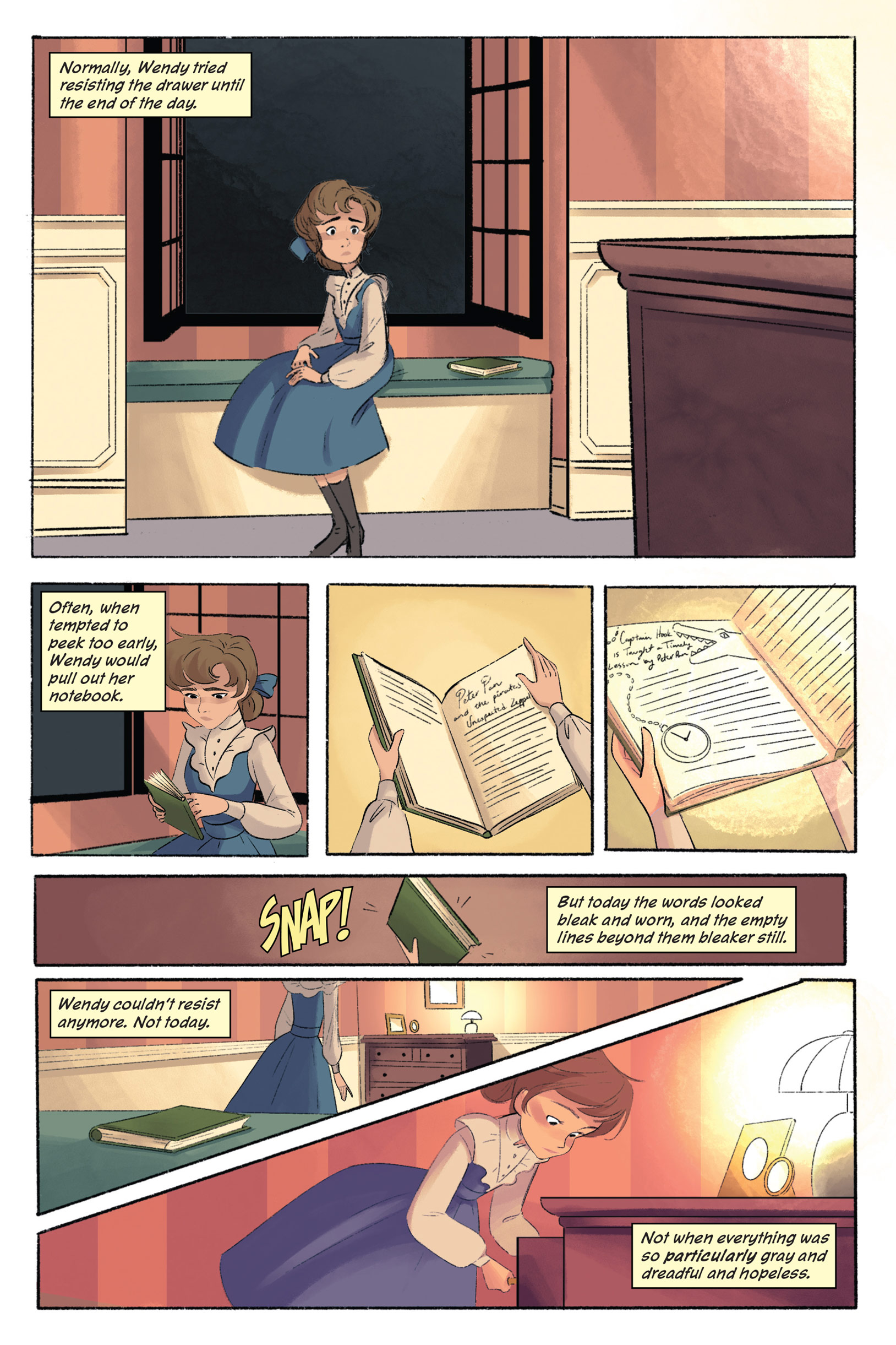 Straight On Till Morning: A Twisted Tale Graphic Novel (2024): Chapter 1 - Page 7
