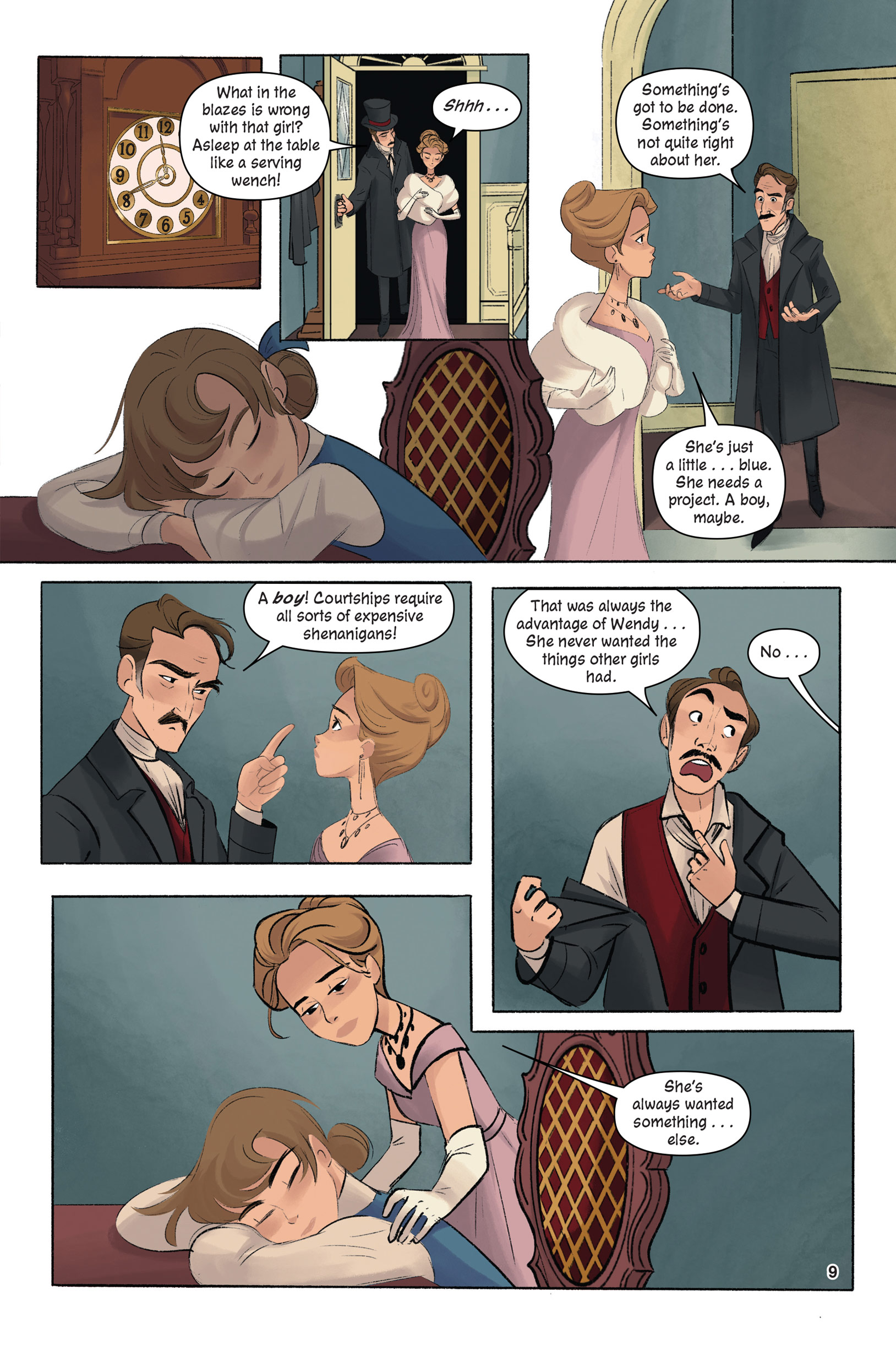 Straight On Till Morning: A Twisted Tale Graphic Novel (2024): Chapter 1 - Page 11