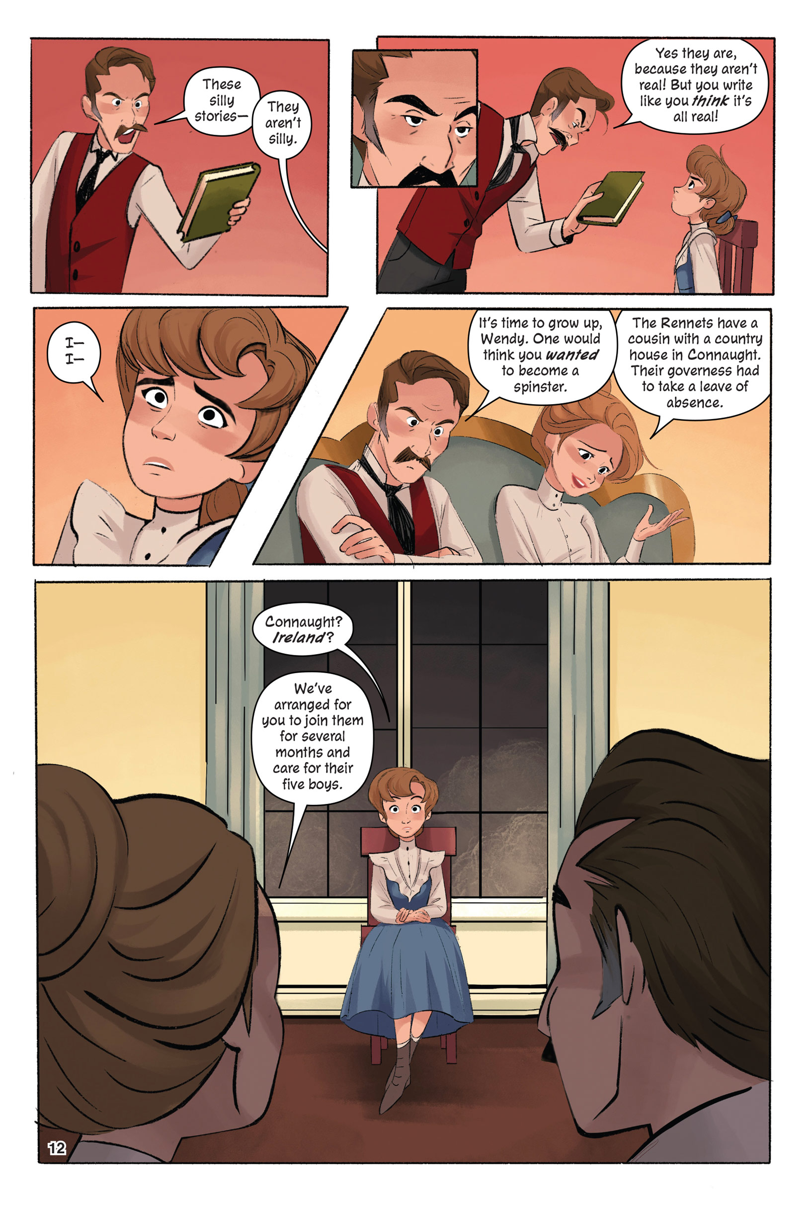 Straight On Till Morning: A Twisted Tale Graphic Novel (2024): Chapter 1 - Page 14