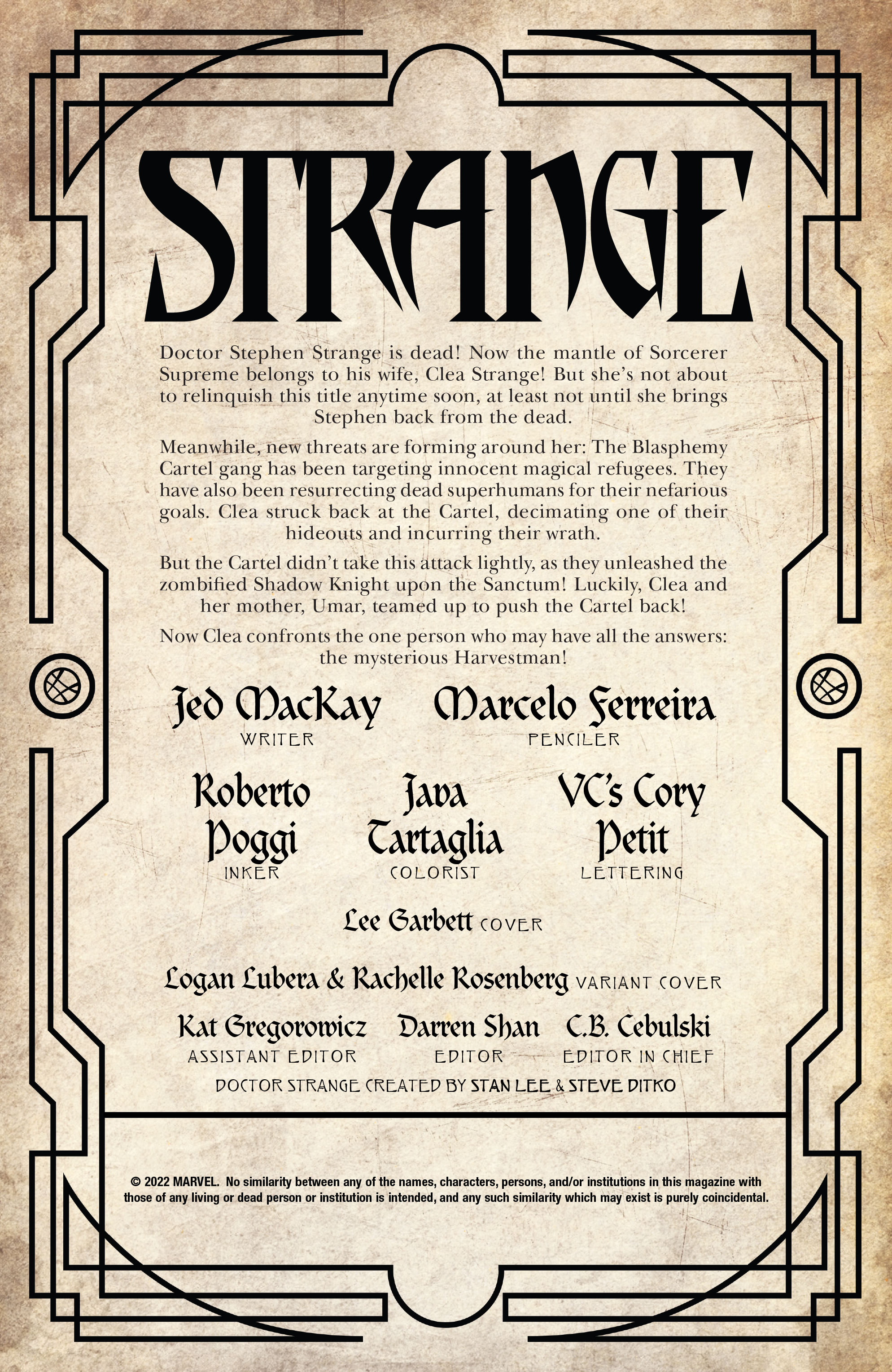 Strange (2022-): Chapter 5 - Page 2