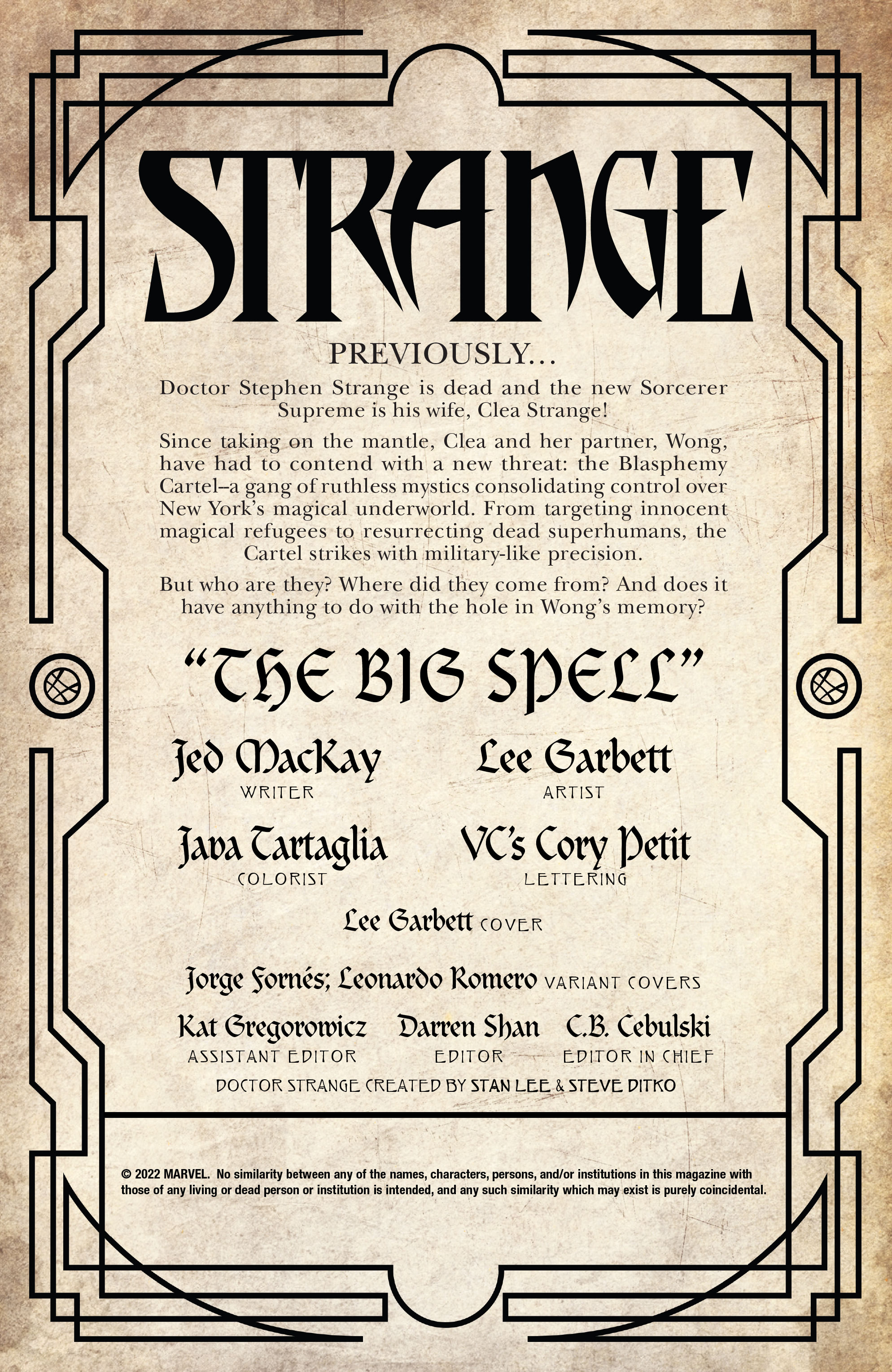 Strange (2022-): Chapter 6 - Page 2