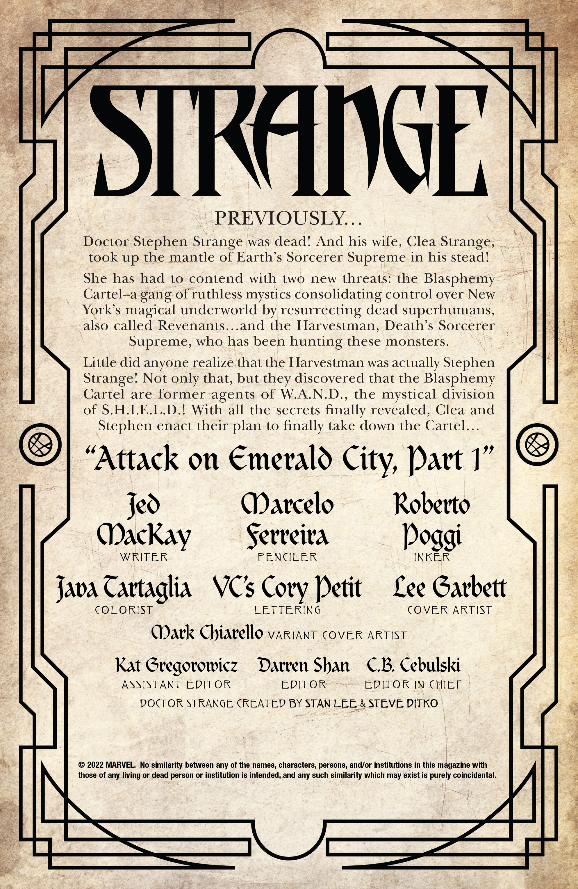 Strange (2022-): Chapter 9 - Page 3