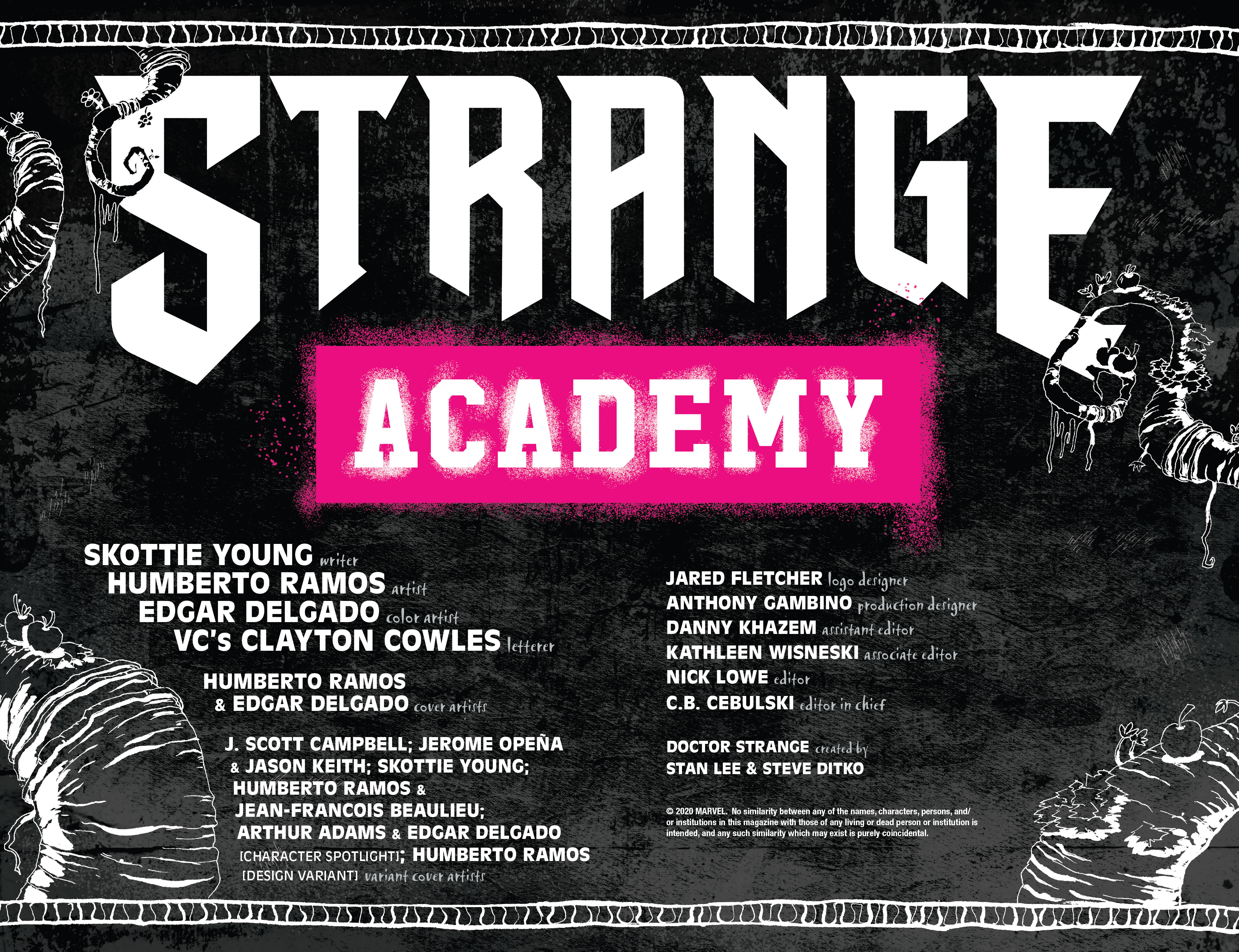 Strange Academy (2020-): Chapter 1 - Page 12