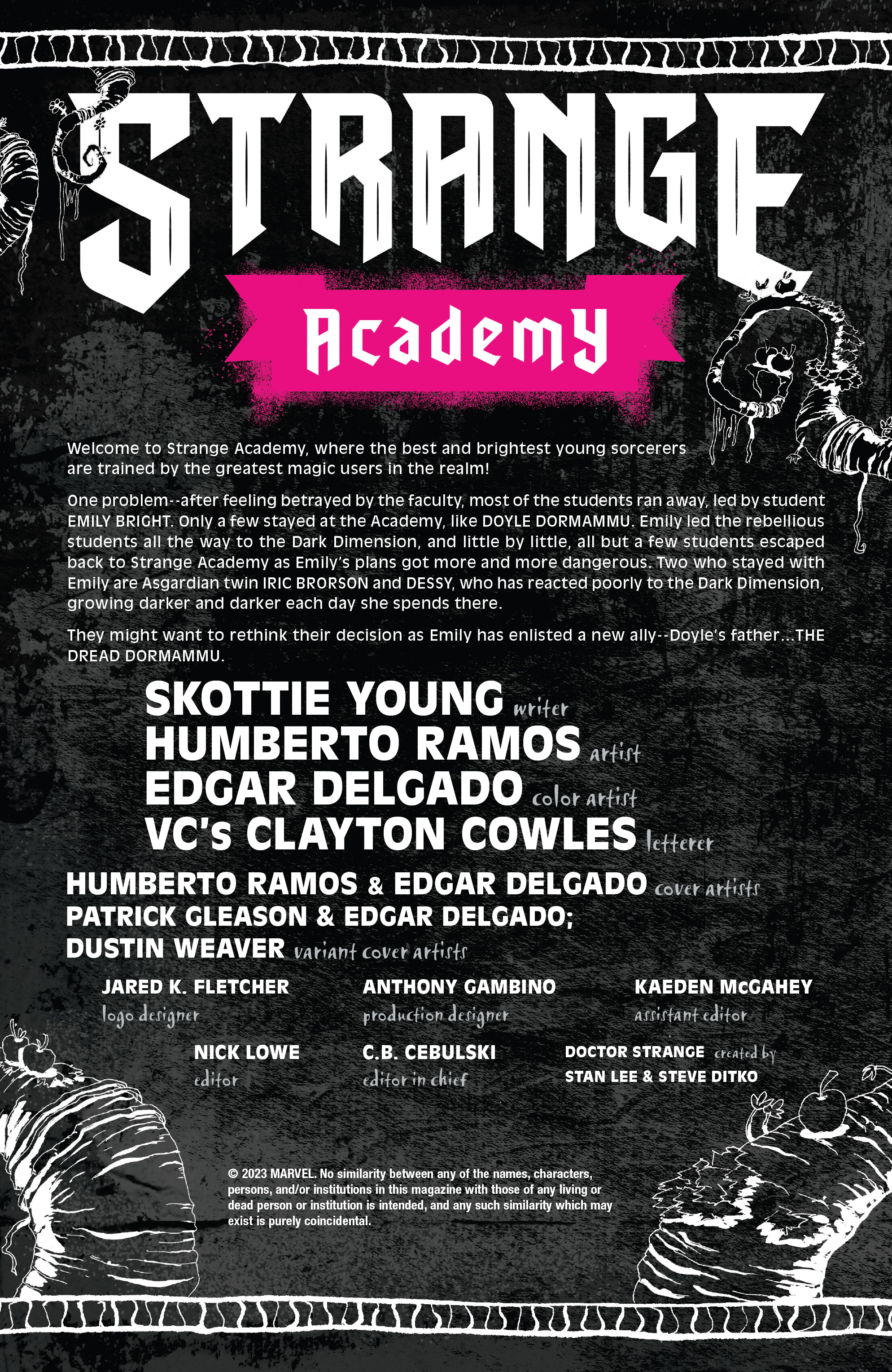 Strange Academy: Finals (2022-): Chapter 4 - Page 3