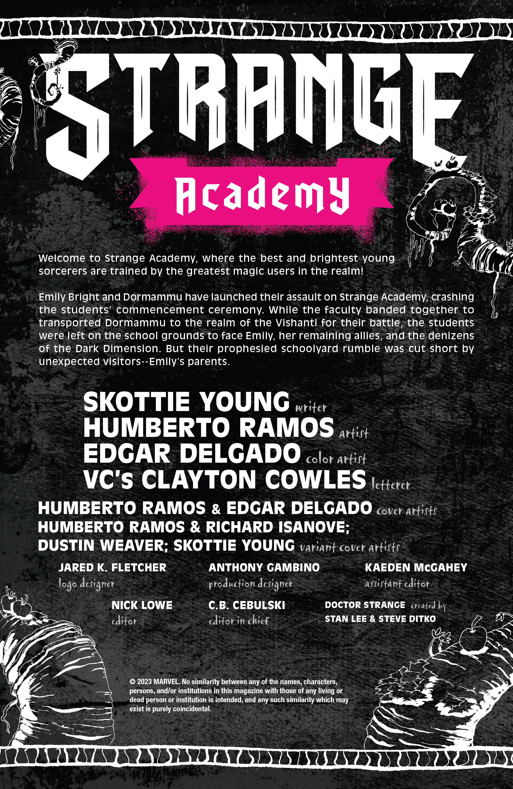 Strange Academy: Finals (2022-): Chapter 6 - Page 2