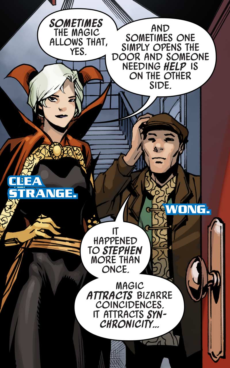 Strange Tales: Clea, Wong & America - Infinity Comic (2022-): Chapter 1 - Page 7