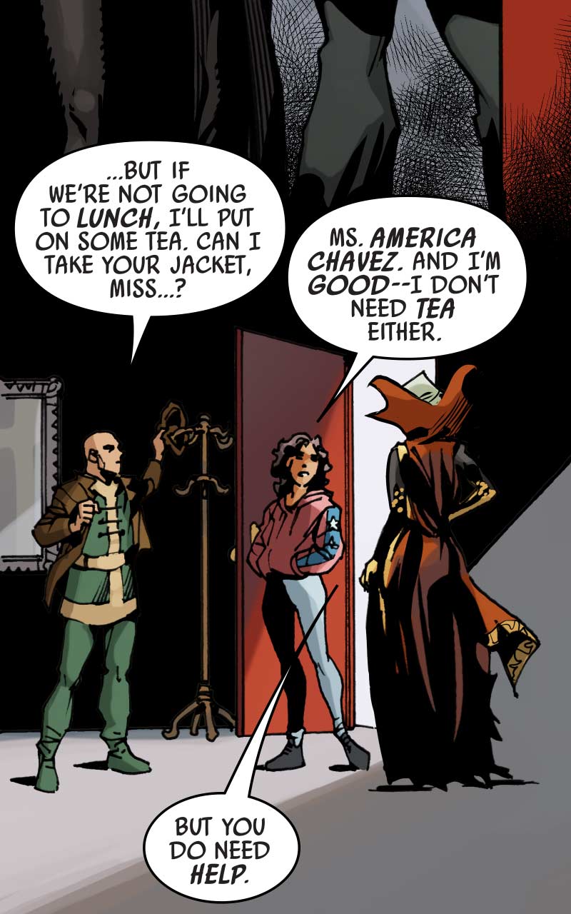 Strange Tales: Clea, Wong & America - Infinity Comic (2022-): Chapter 1 - Page 8