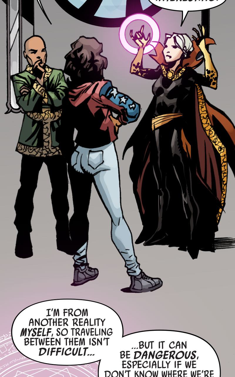 Strange Tales: Clea, Wong & America - Infinity Comic (2022-): Chapter 1 - Page 16