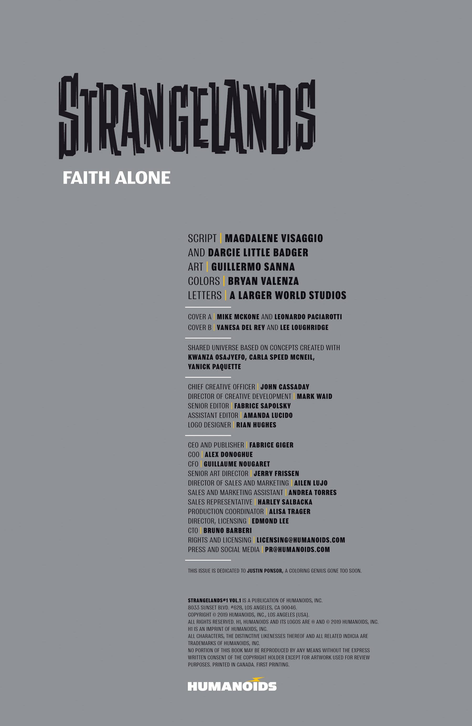 Strangelands (2019-): Chapter 1 - Page 2