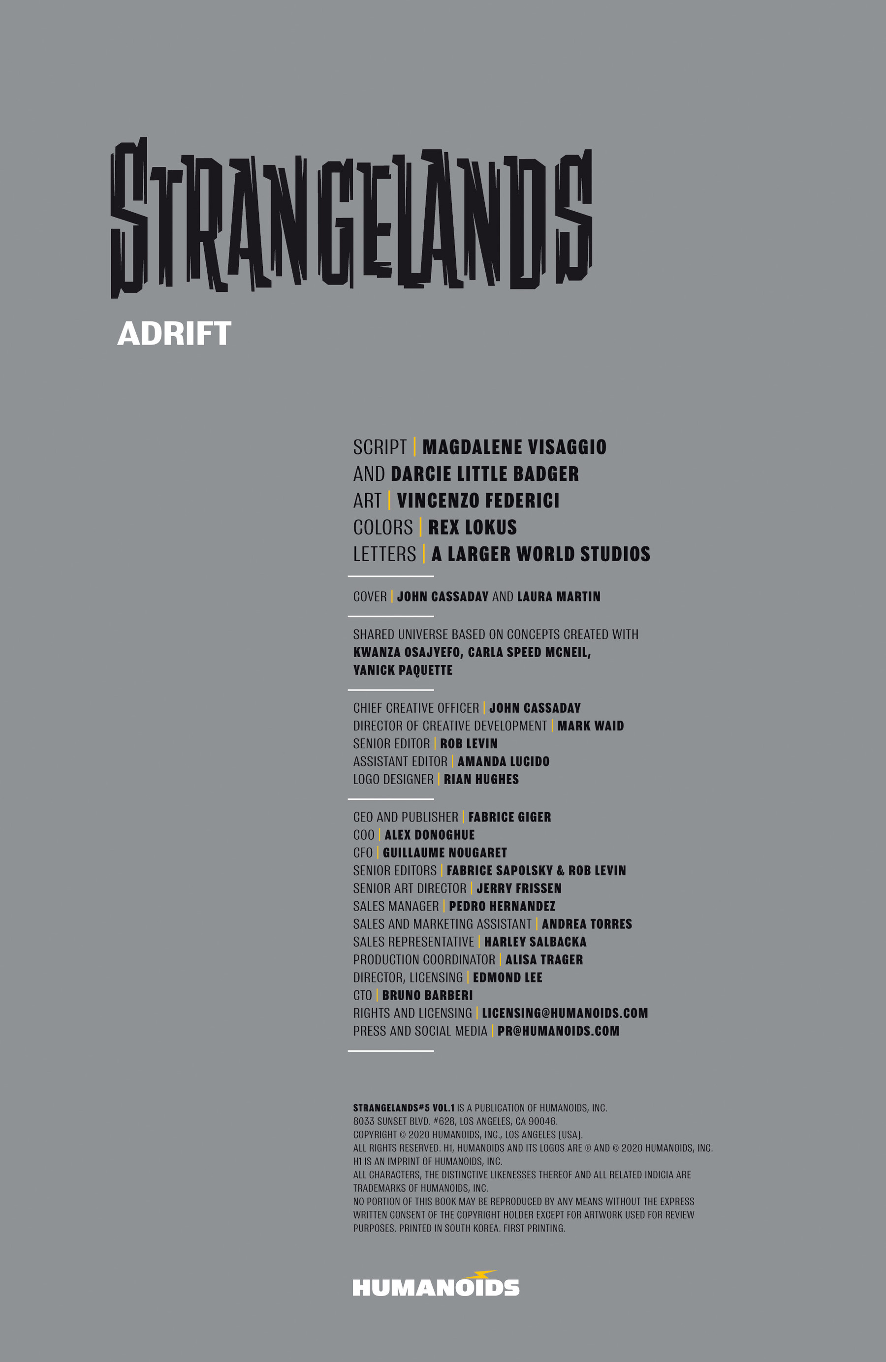 Strangelands (2019-): Chapter 5 - Page 2