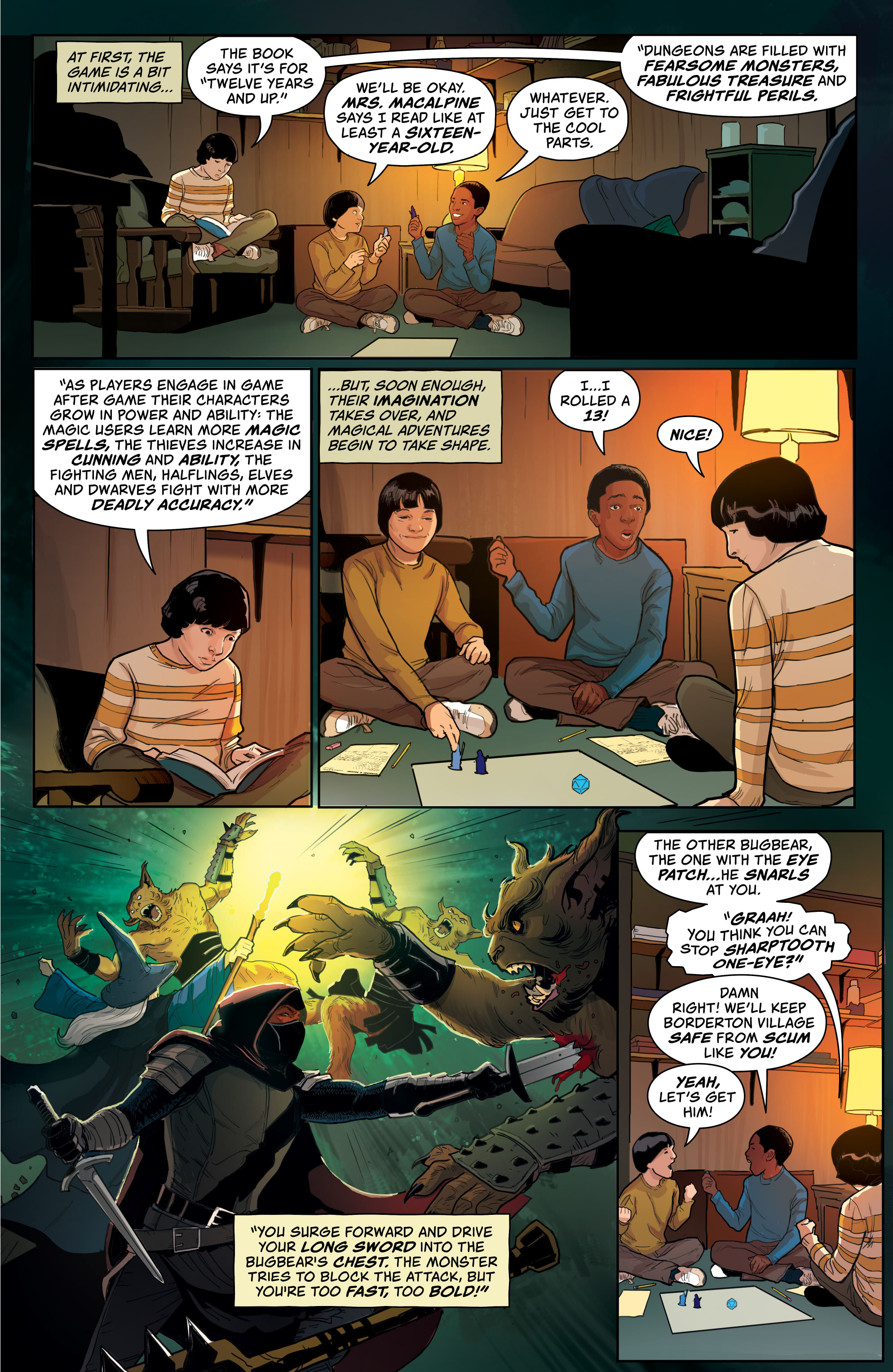 Stranger Things and Dungeons & Dragons (2020-): Chapter 1 - Page 13