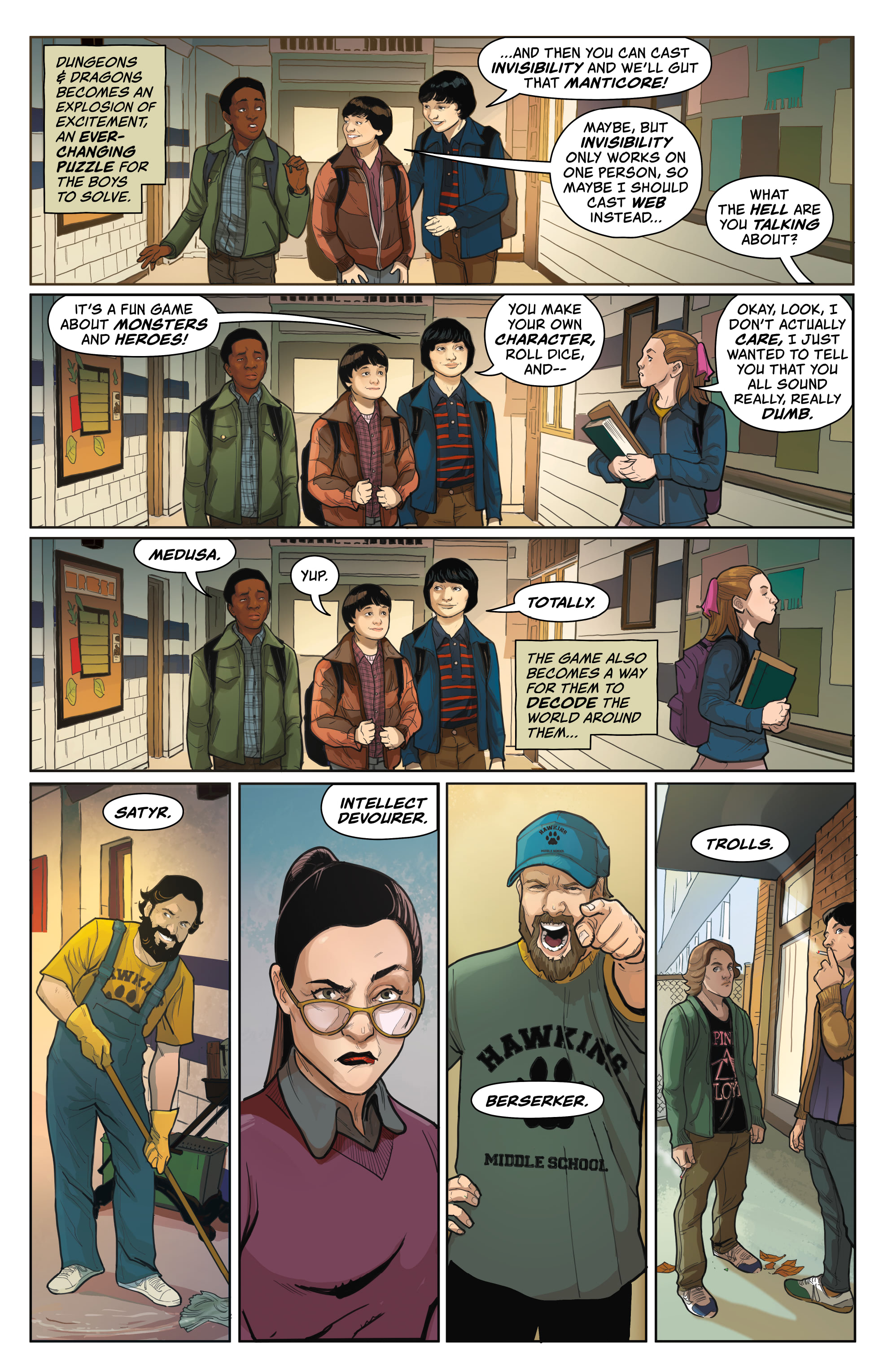 Stranger Things and Dungeons & Dragons (2020-): Chapter 1 - Page 14