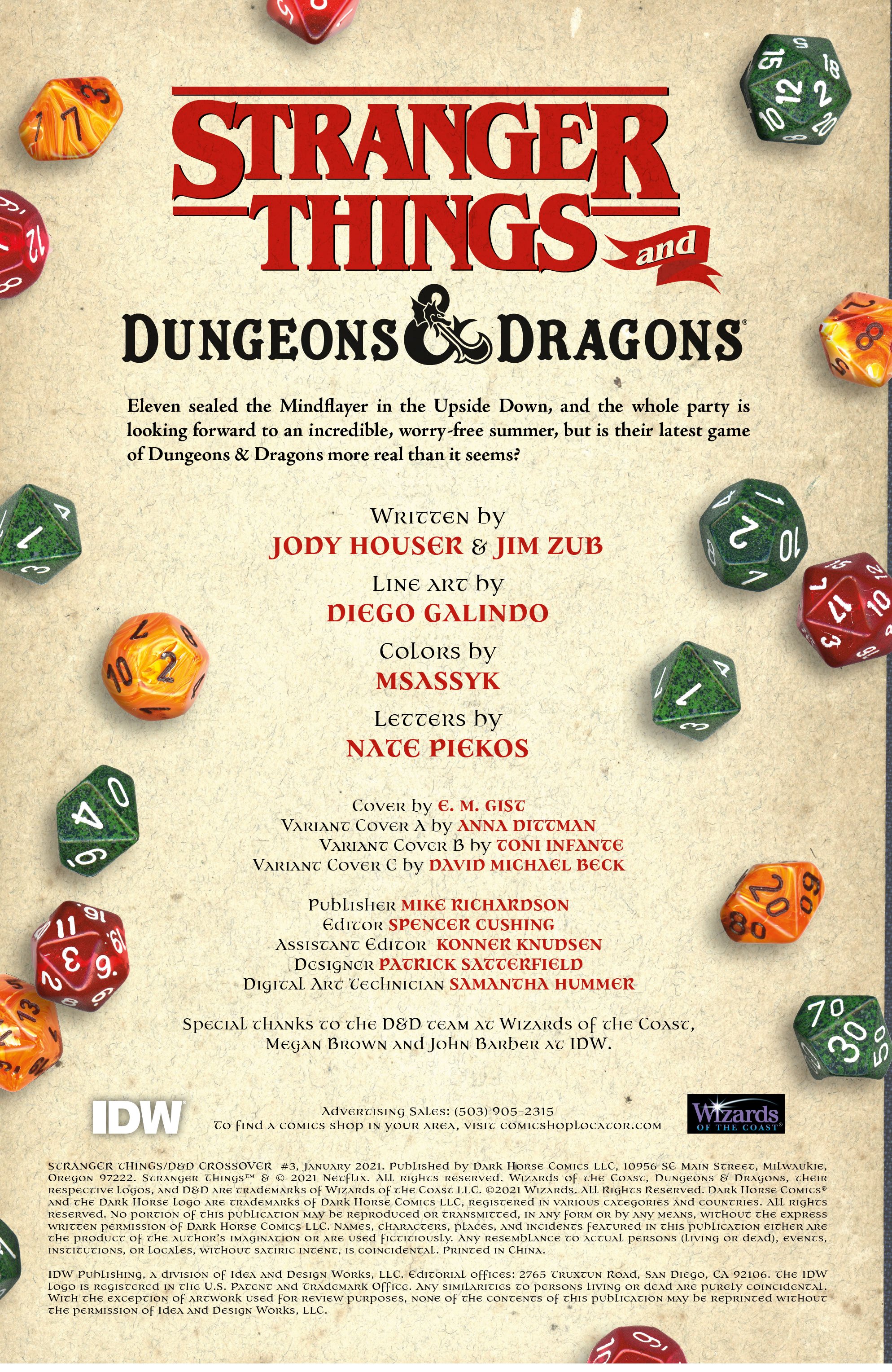 Stranger Things and Dungeons & Dragons (2020-): Chapter 3 - Page 2