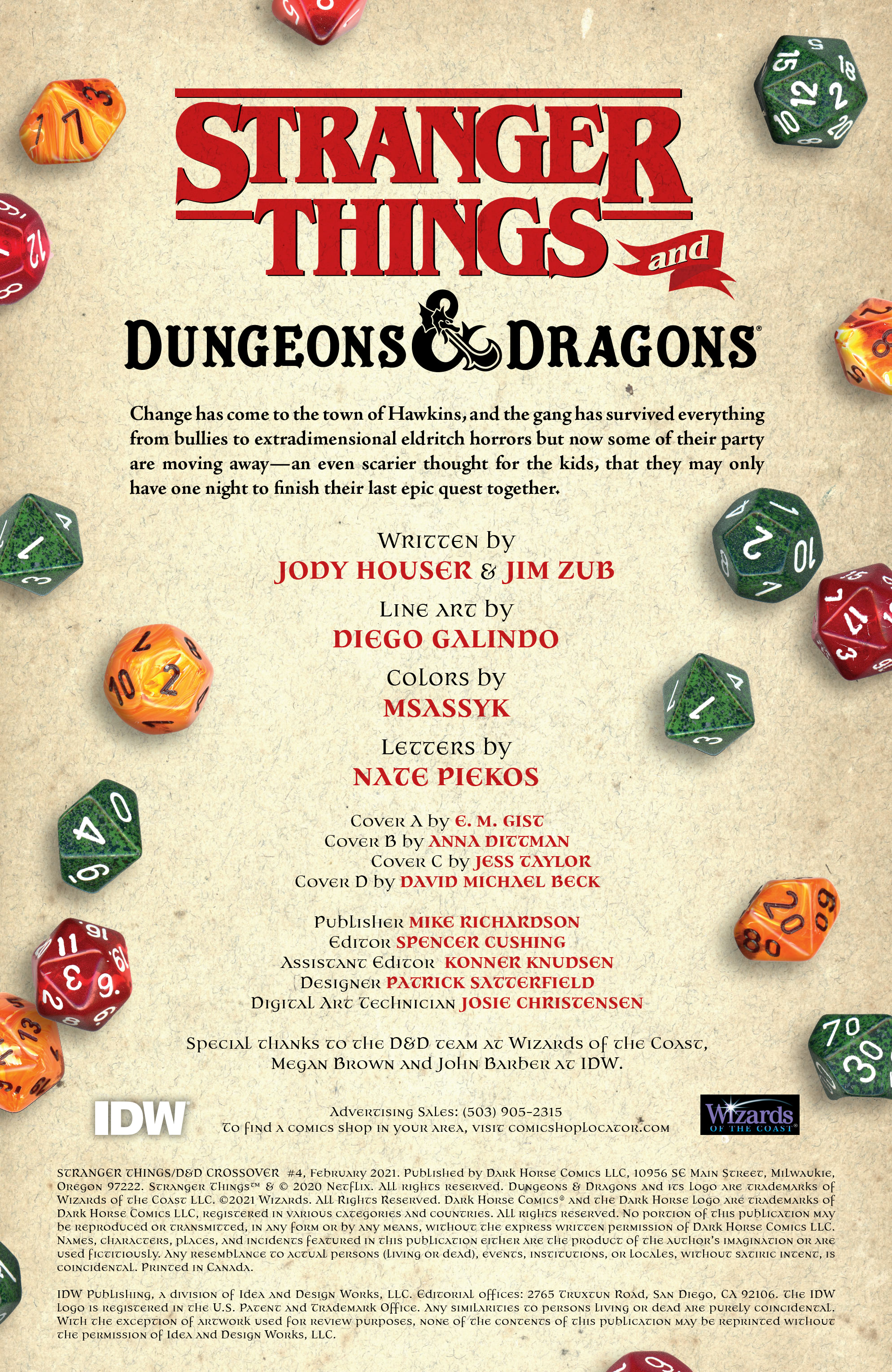 Stranger Things and Dungeons & Dragons (2020-): Chapter 4 - Page 2