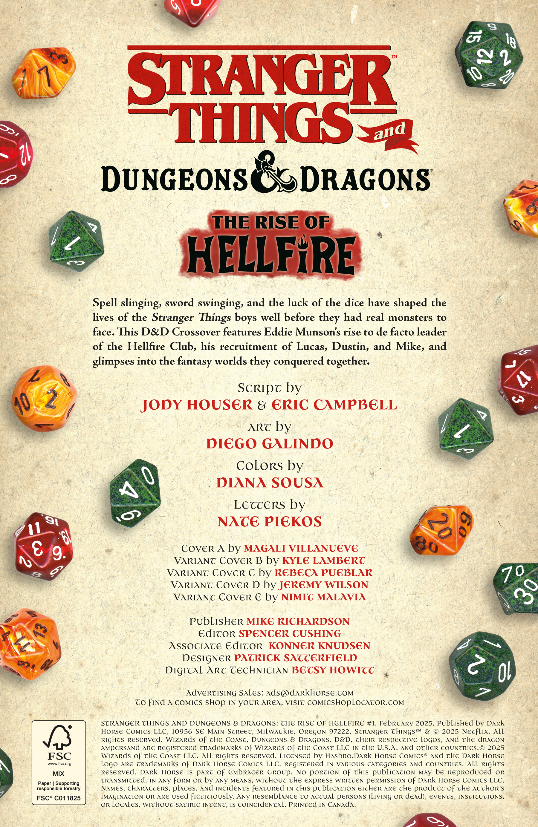 Stranger Things and Dungeons & Dragons: The Rise of Hellfire (2025-): Chapter 1 - Page 2