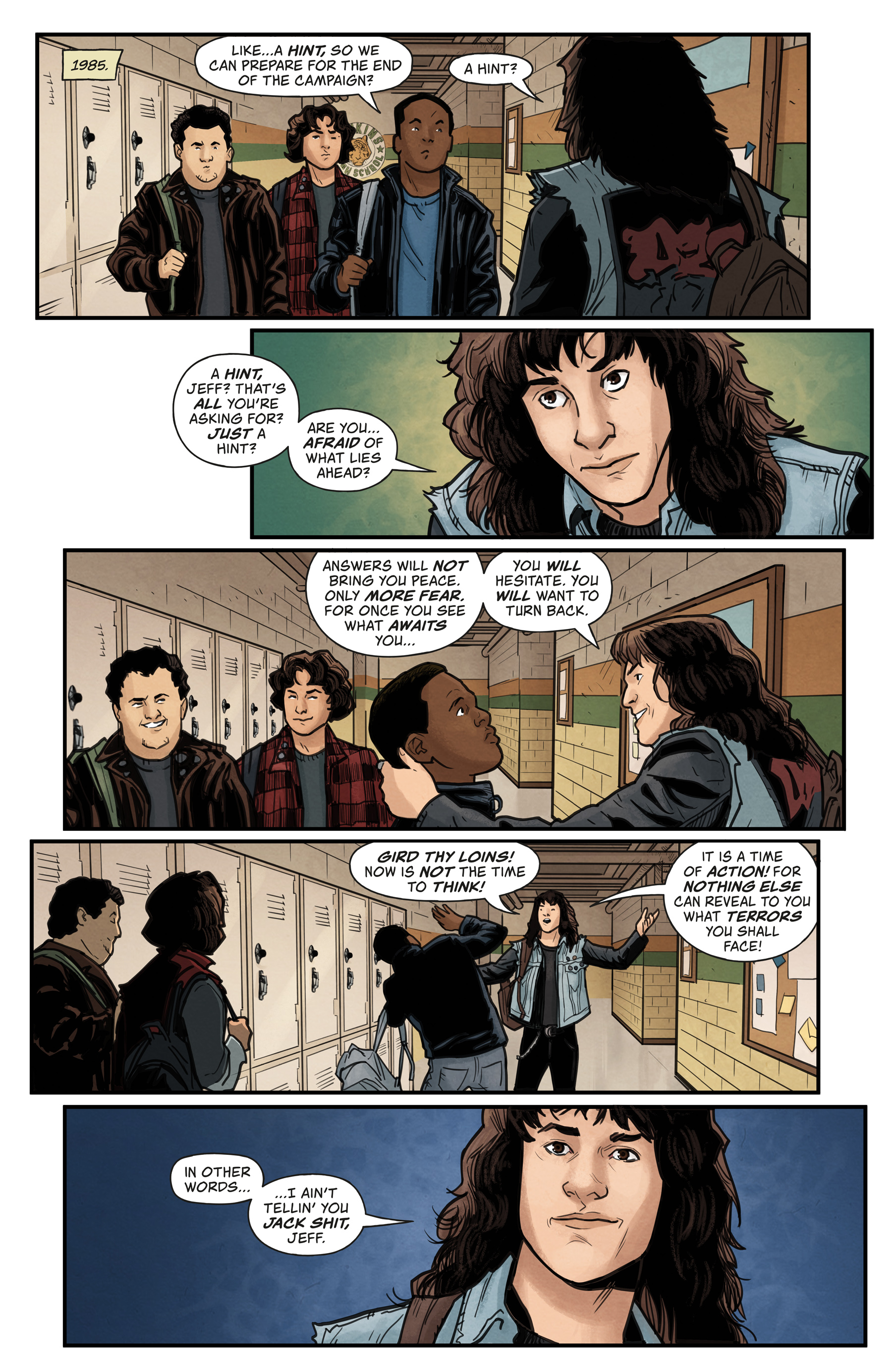 Stranger Things and Dungeons & Dragons: The Rise of Hellfire (2025-): Chapter 1 - Page 8