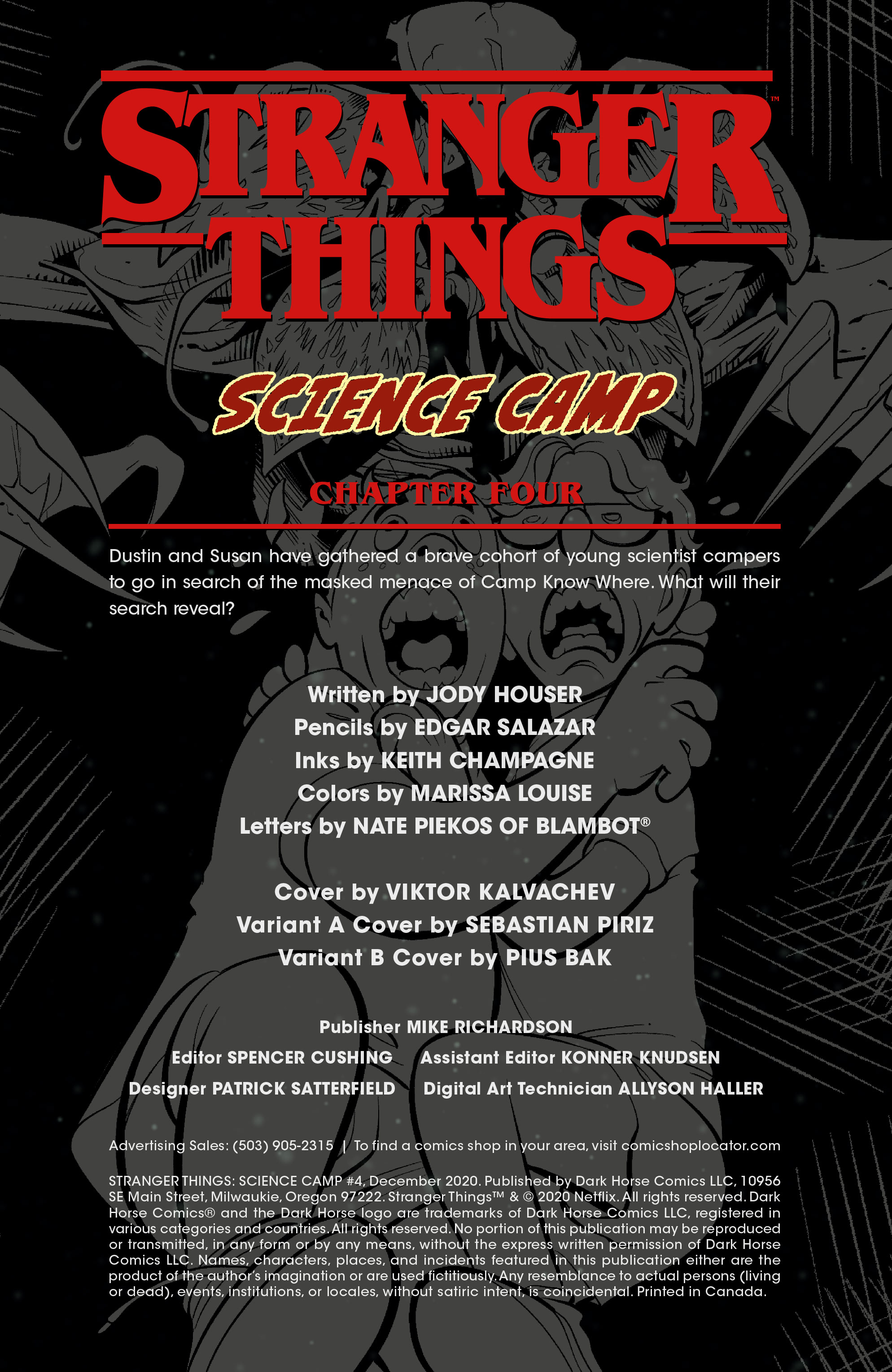 Stranger Things: Science Camp (2020): Chapter 4 - Page 2