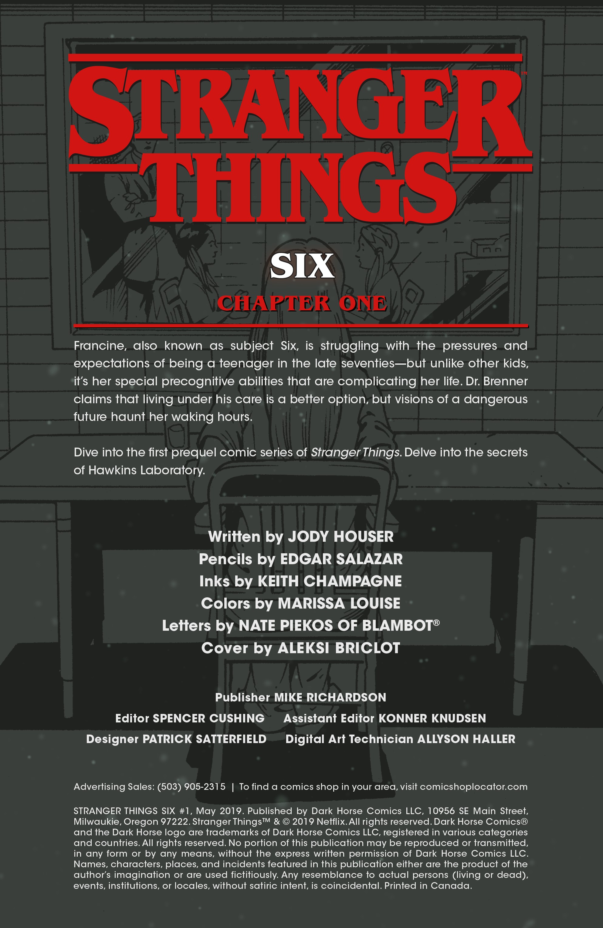 Stranger Things: SIX (2019-): Chapter 1 - Page 2