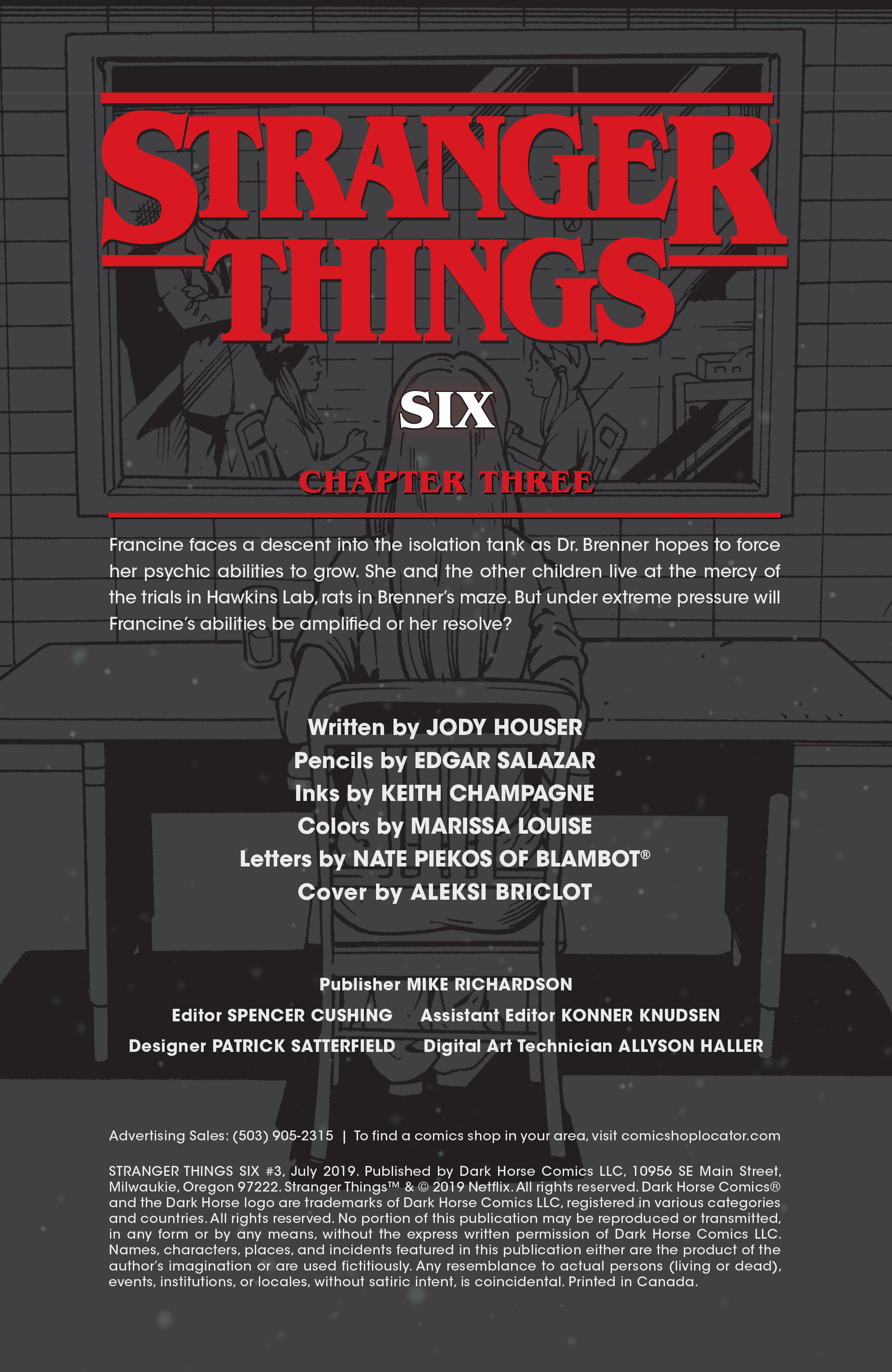 Stranger Things: SIX (2019-): Chapter 3 - Page 2