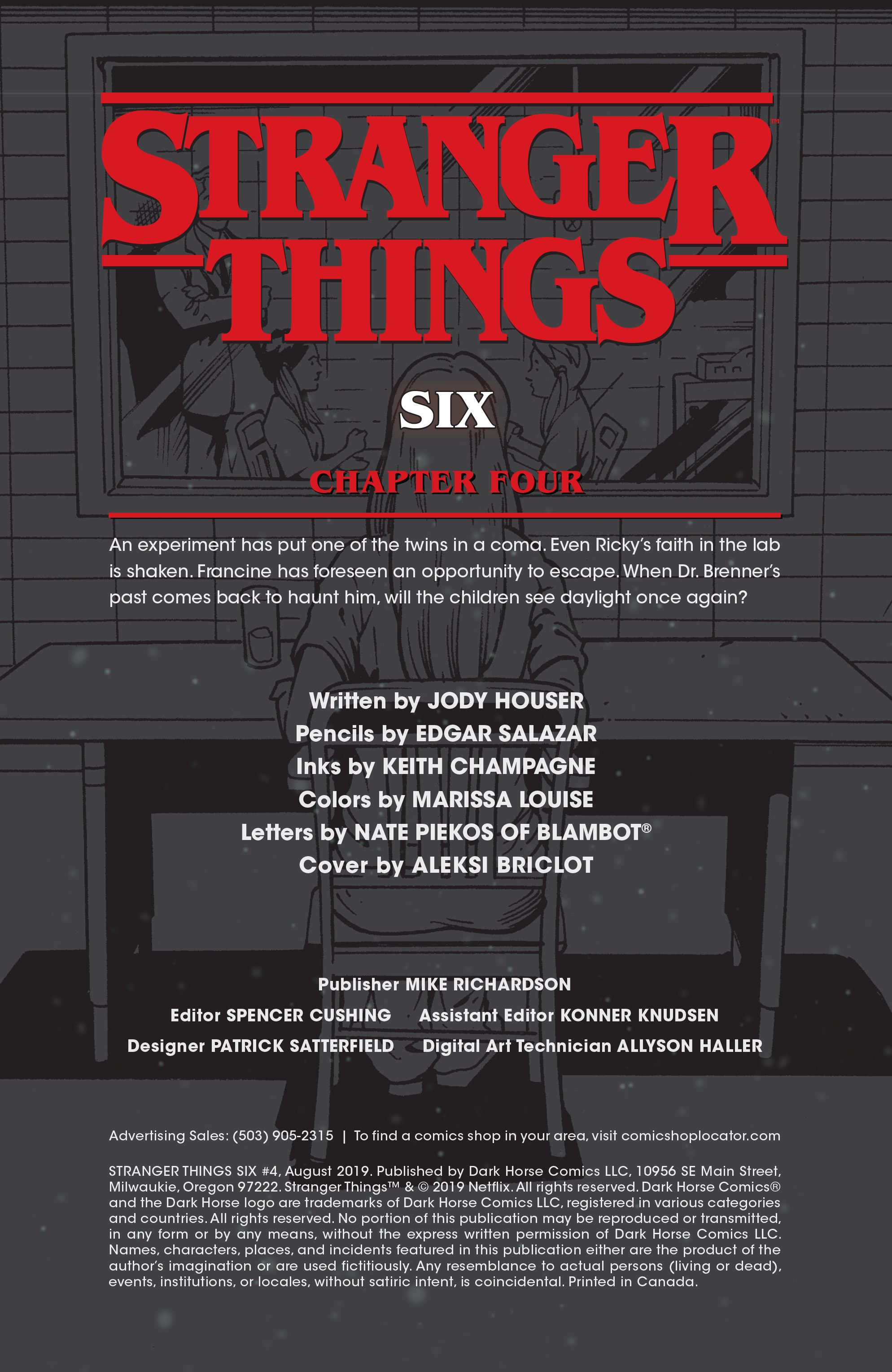 Stranger Things: SIX (2019-): Chapter 4 - Page 2