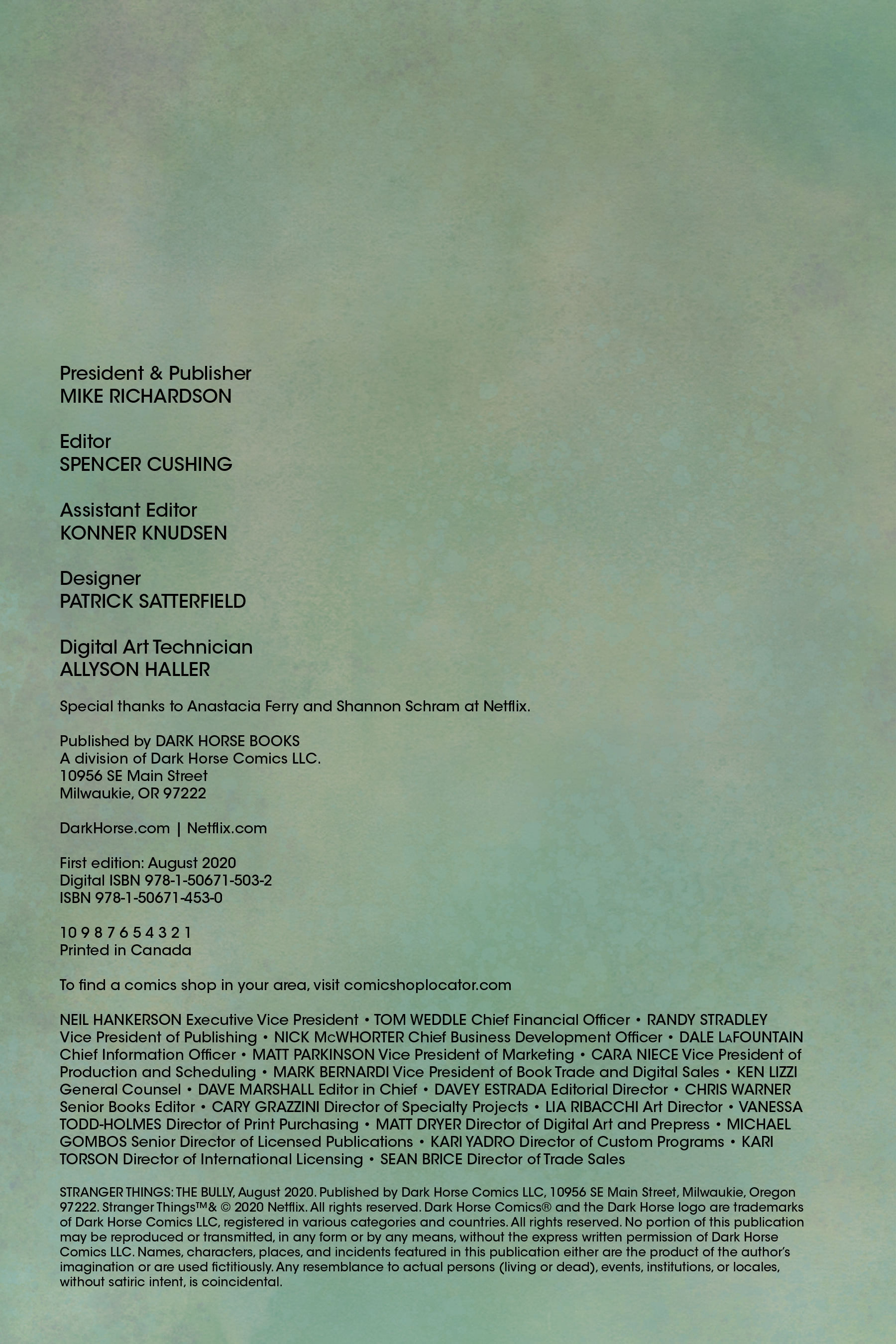 Stranger Things: The Bully (2020-): Chapter 1 - Page 4