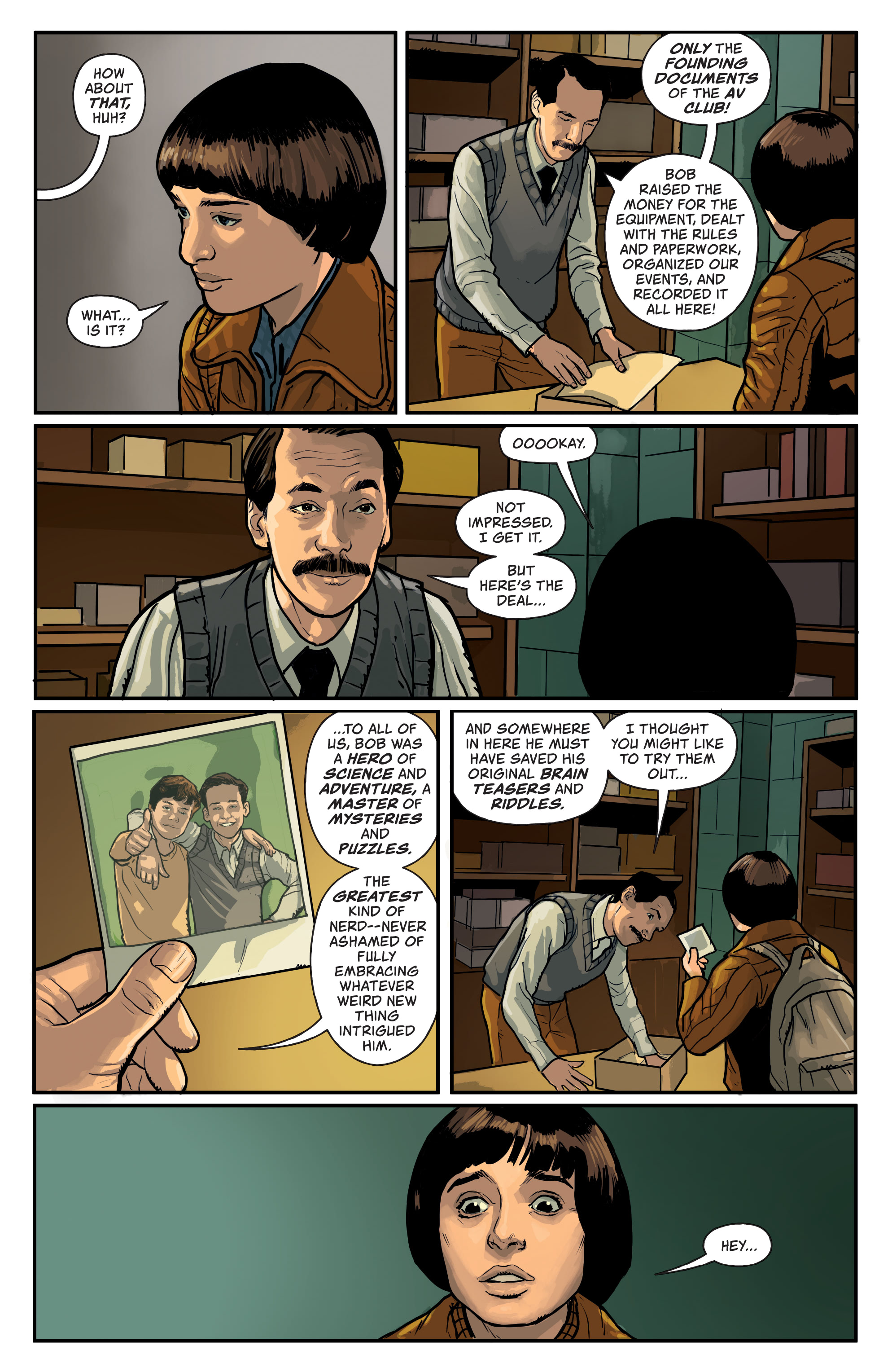 Stranger Things: The Tomb of Ybwen (2021-): Chapter 1 - Page 13