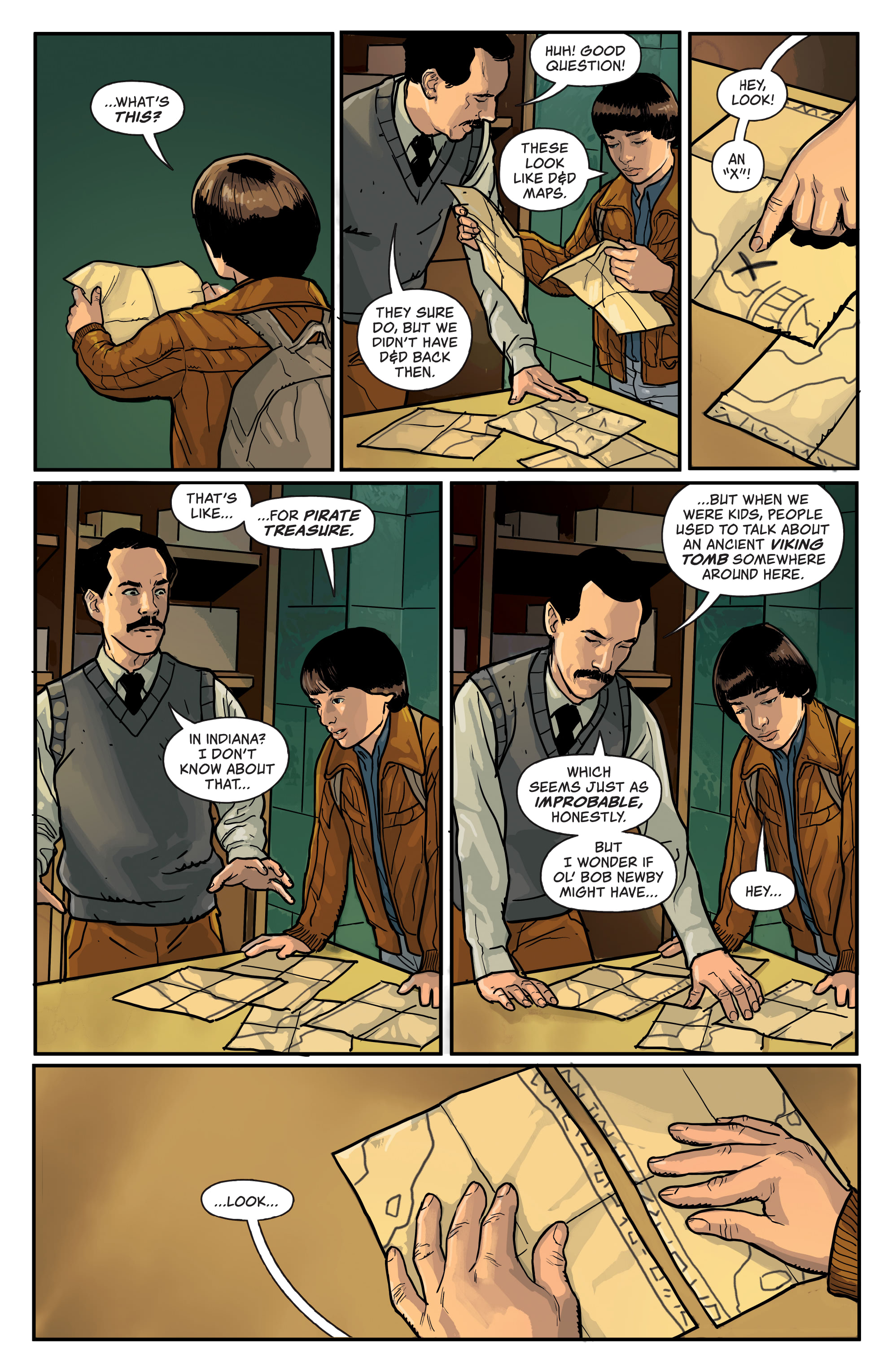 Stranger Things: The Tomb of Ybwen (2021-): Chapter 1 - Page 14