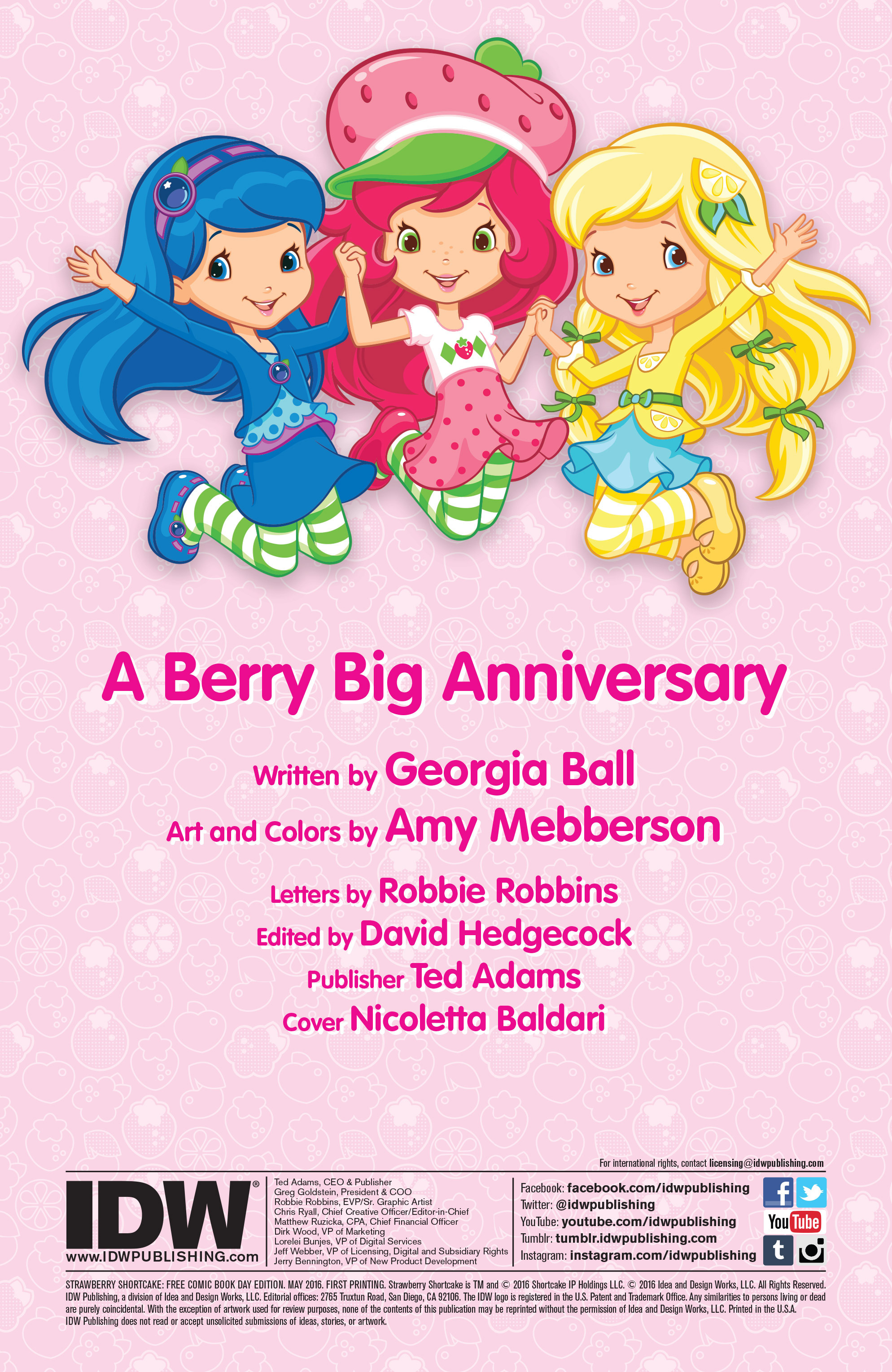 Strawberry Shortcake (2016-): Chapter 0 - Page 2