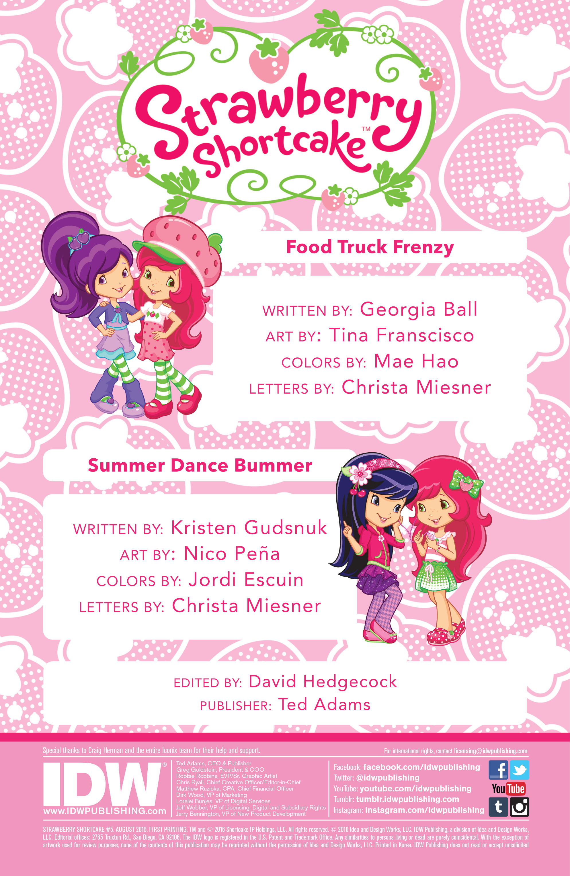 Strawberry Shortcake (2016-): Chapter 5 - Page 2