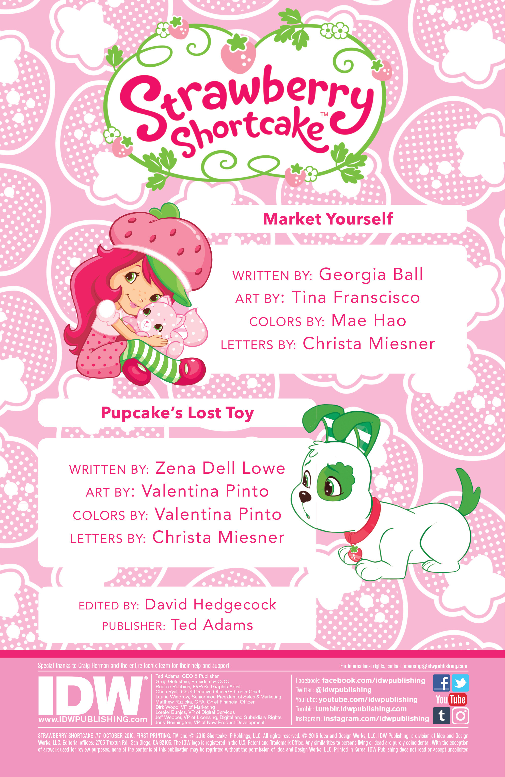 Strawberry Shortcake (2016-): Chapter 7 - Page 2