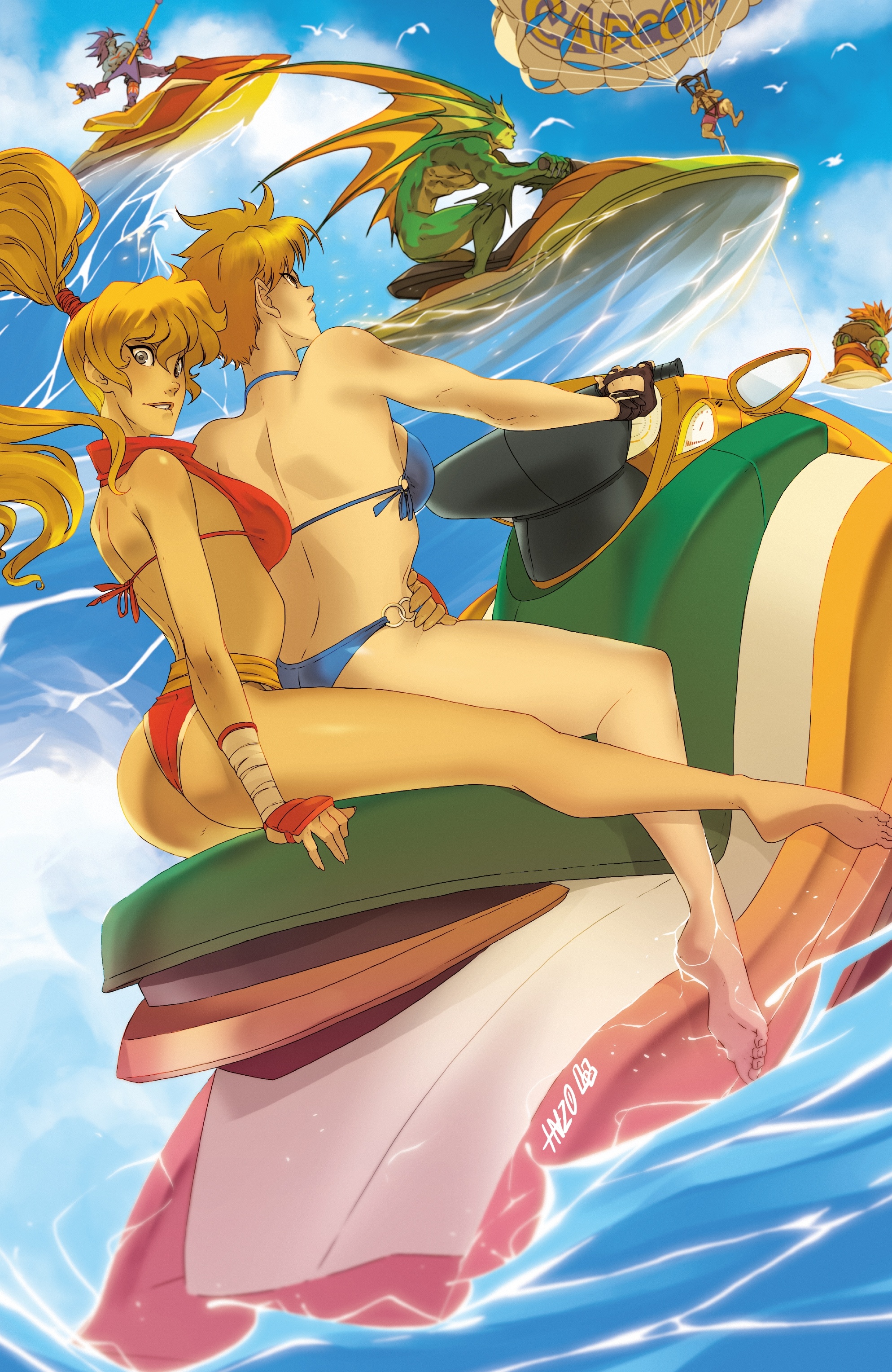 Street Fighter & Friends: Swimsuit Special 2017: Chapter 1 - Page 5