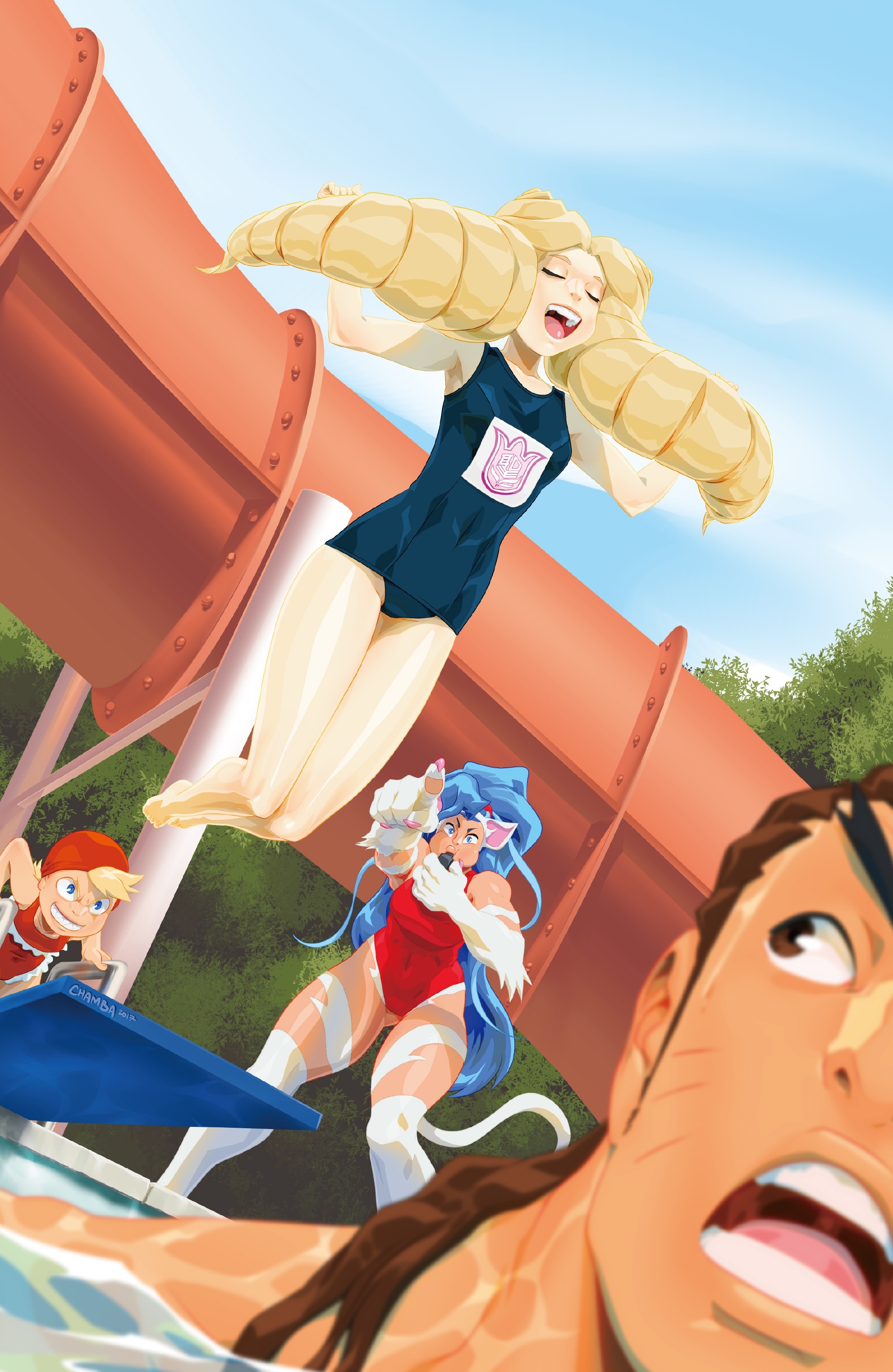 Street Fighter & Friends: Swimsuit Special 2017: Chapter 1 - Page 7