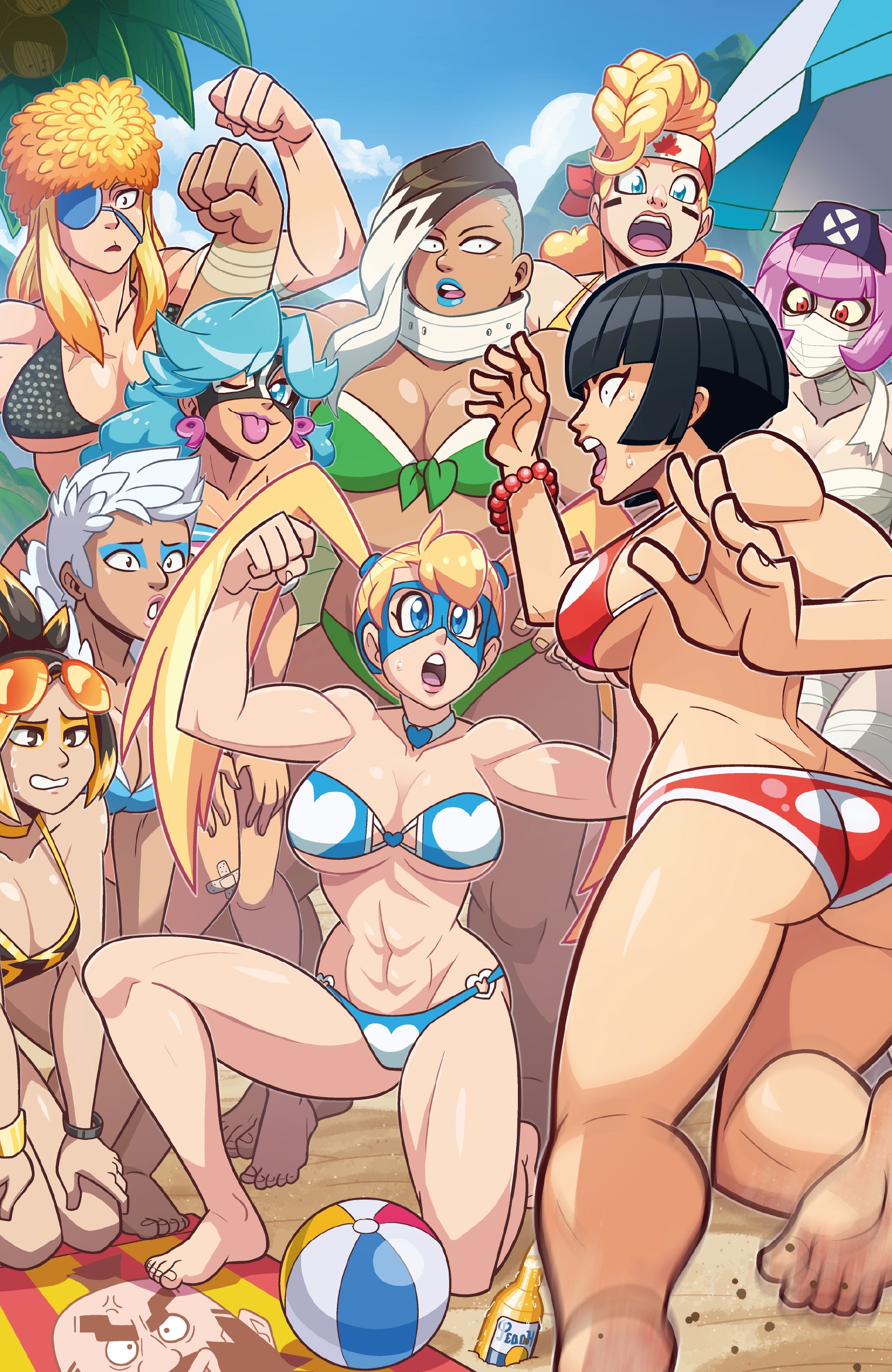 Street Fighter & Friends: Swimsuit Special 2017: Chapter 1 - Page 12