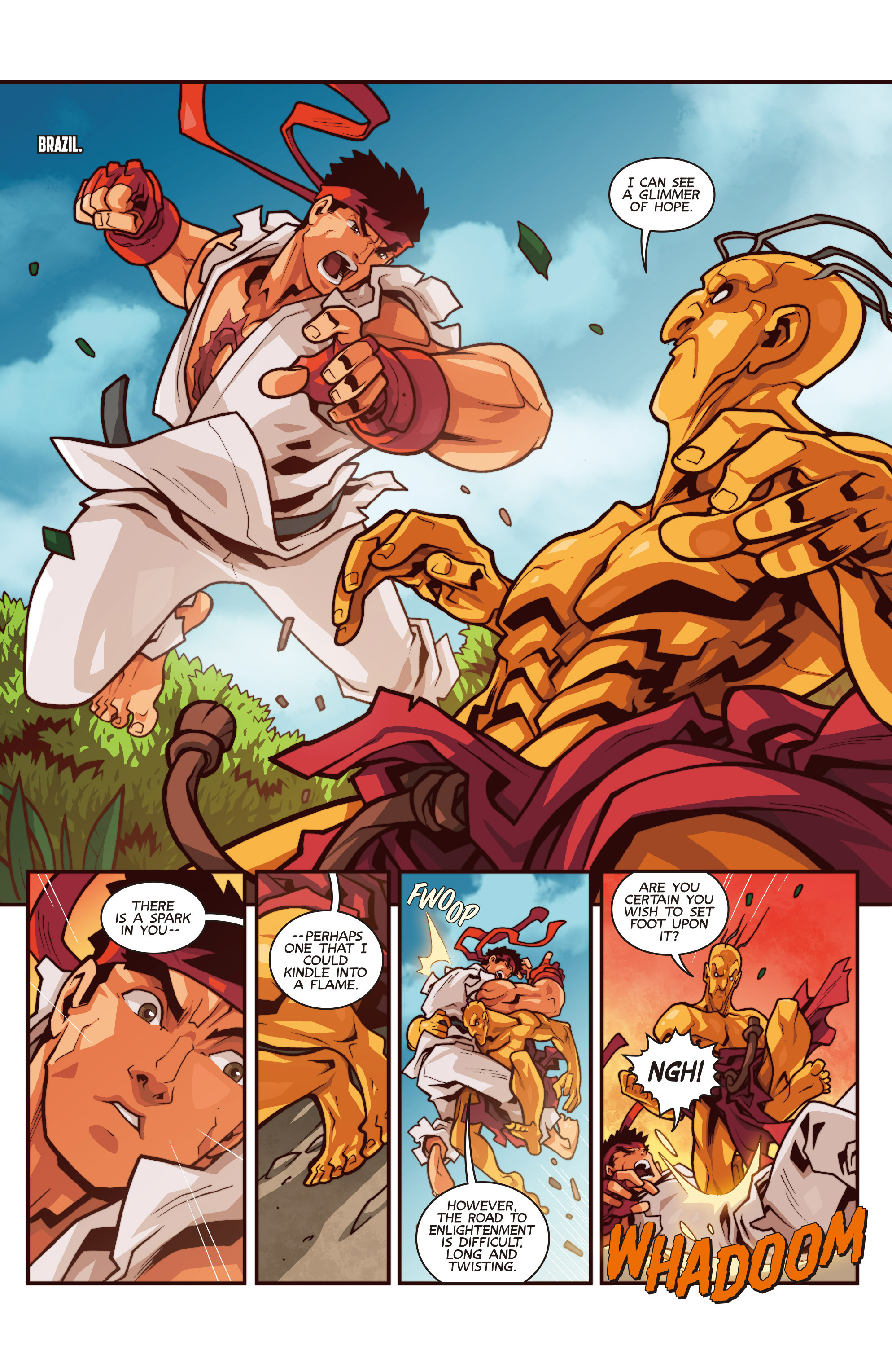 Street Fighter Unlimited (2015-): Chapter 6 - Page 4
