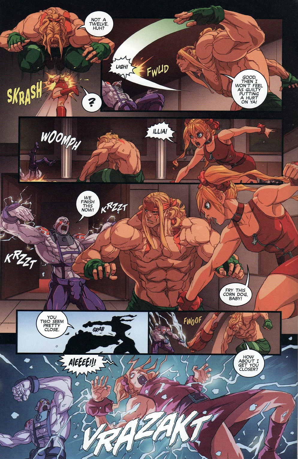 Street Fighter Unlimited (2015-): Chapter 9 - Page 8