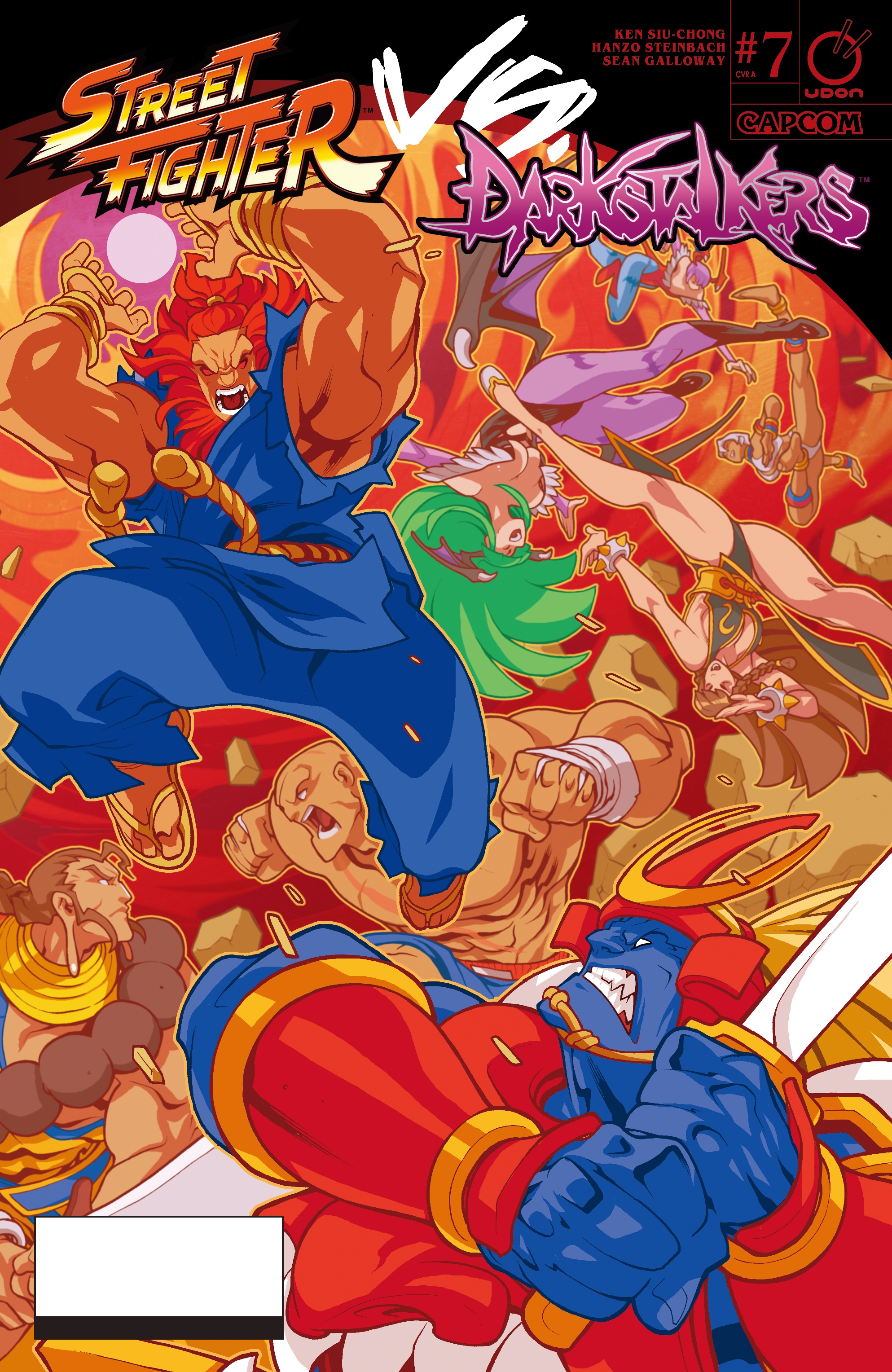 Street Fighter VS Darkstalkers (2017): Chapter 7 - Page 1