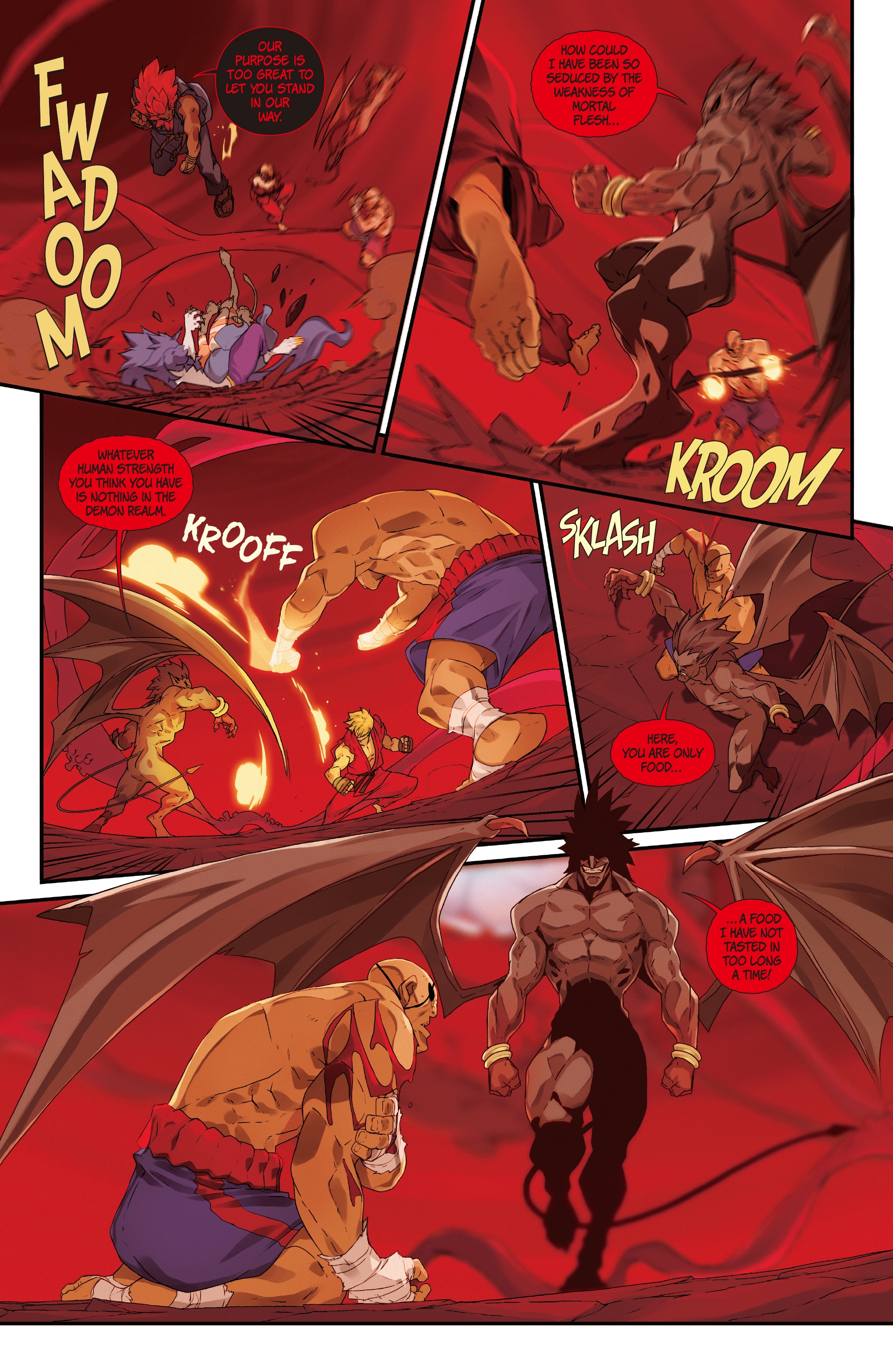 Street Fighter VS Darkstalkers (2017): Chapter 7 - Page 4