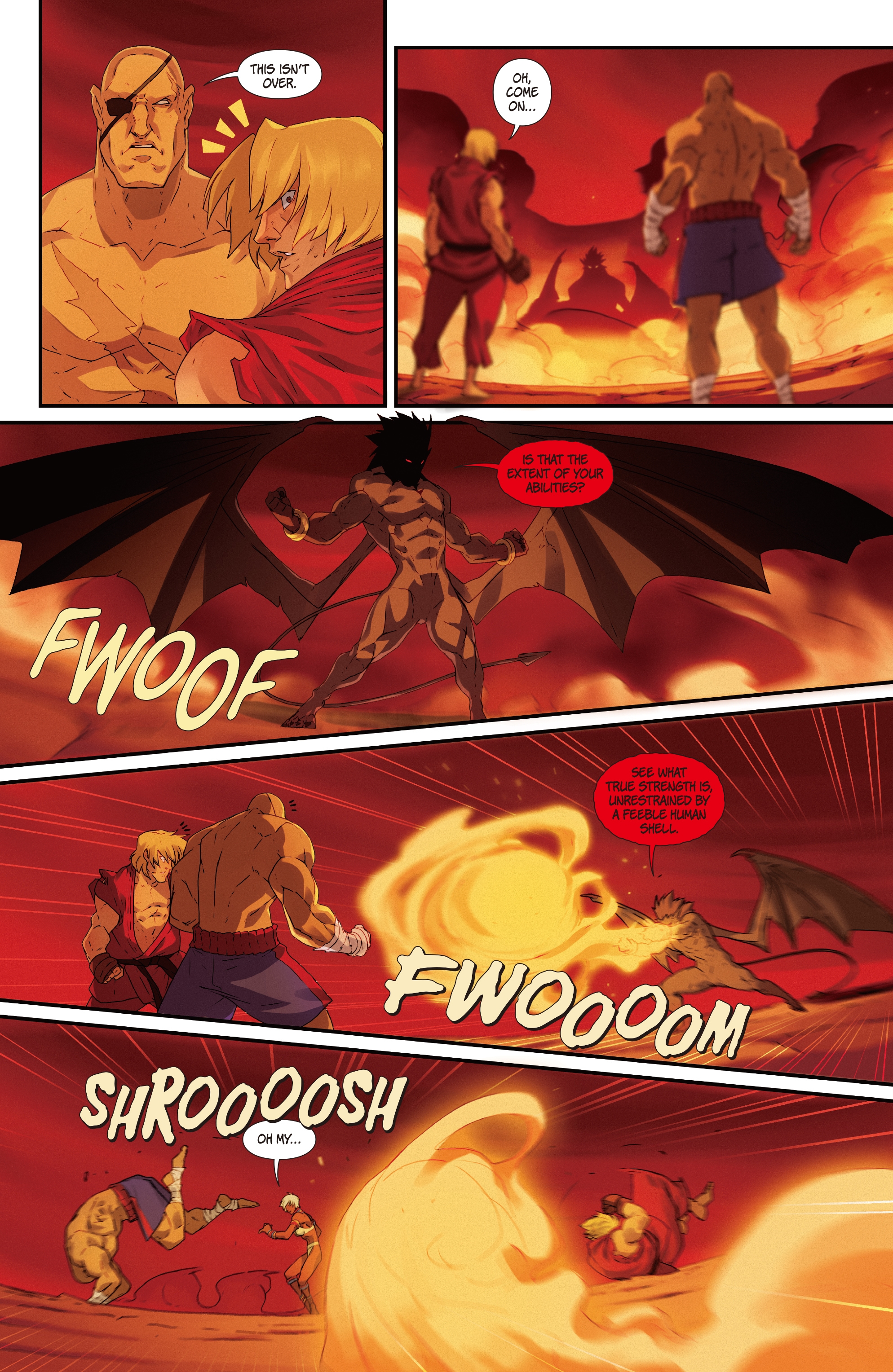 Street Fighter VS Darkstalkers (2017): Chapter 7 - Page 6