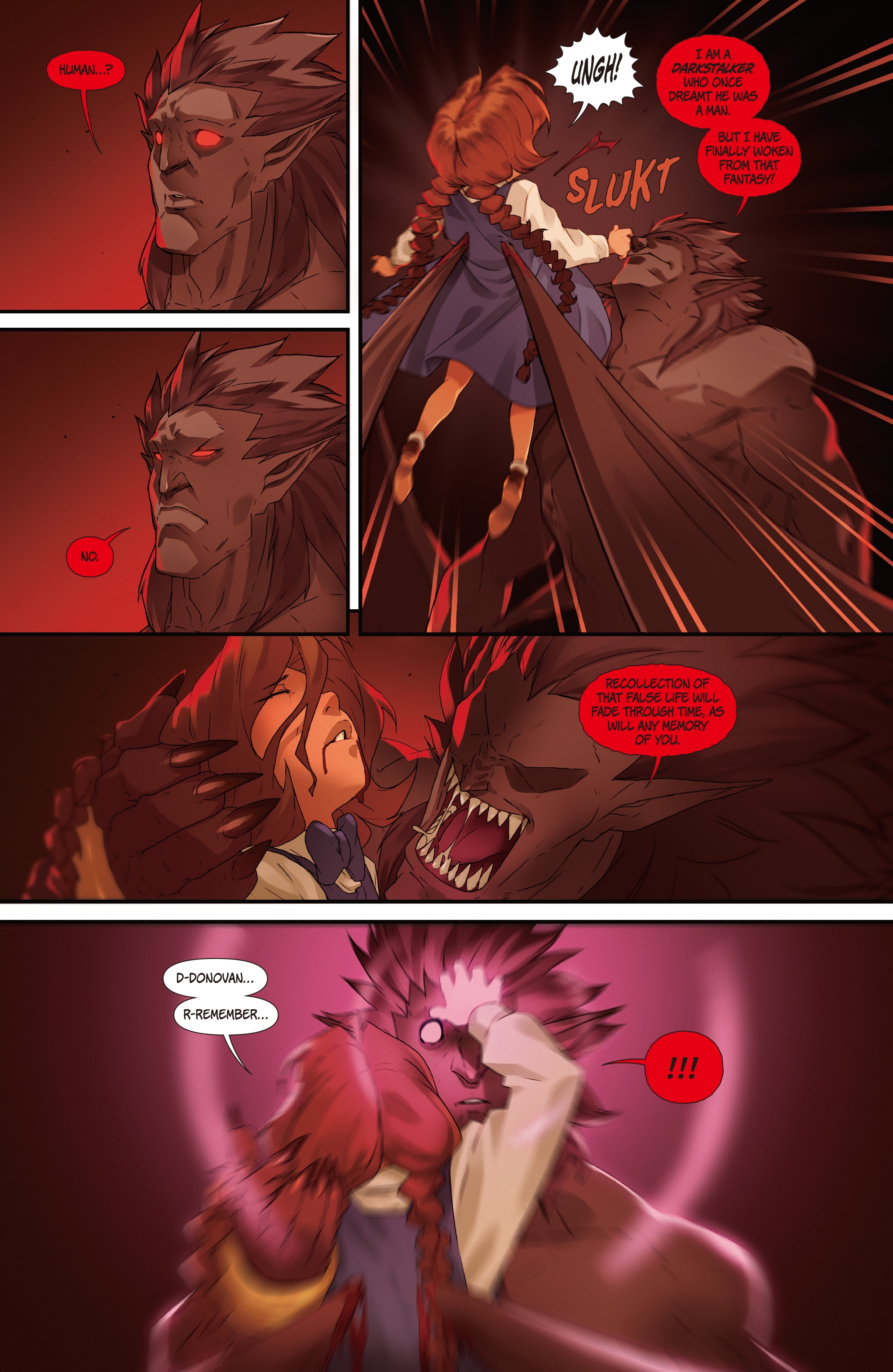 Street Fighter VS Darkstalkers (2017): Chapter 7 - Page 12