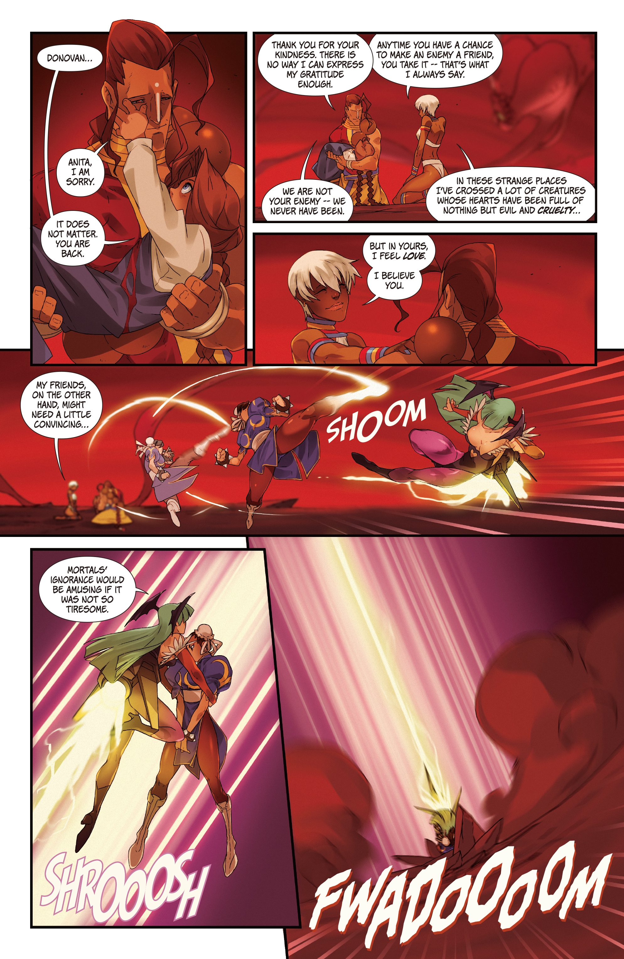 Street Fighter VS Darkstalkers (2017): Chapter 7 - Page 15